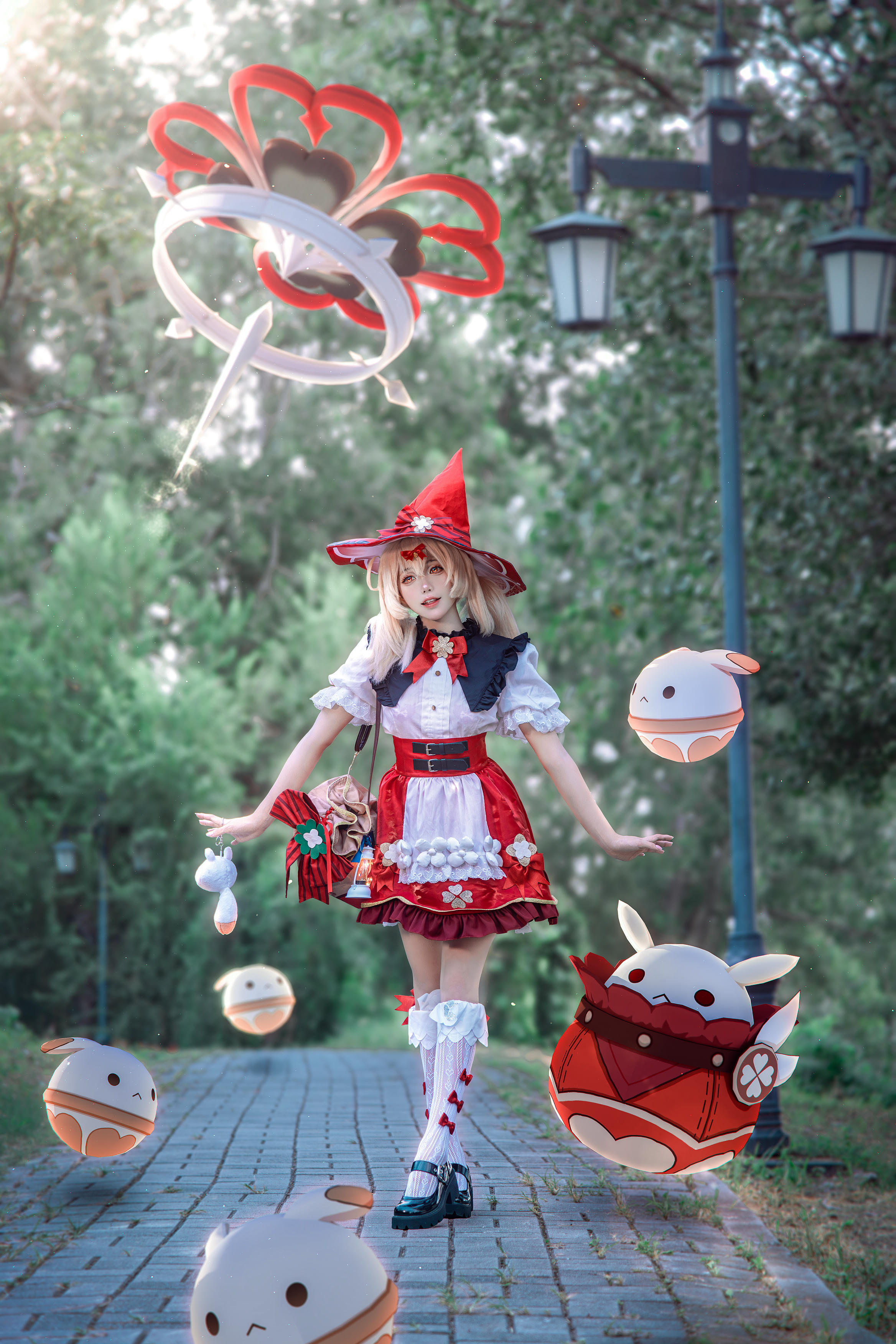 黏黏团子兔 NO.103 咬一口兔娘ovo『琪花星烛·可莉』可莉炸鱼舞 [66P1V 1.38GB]_第4集