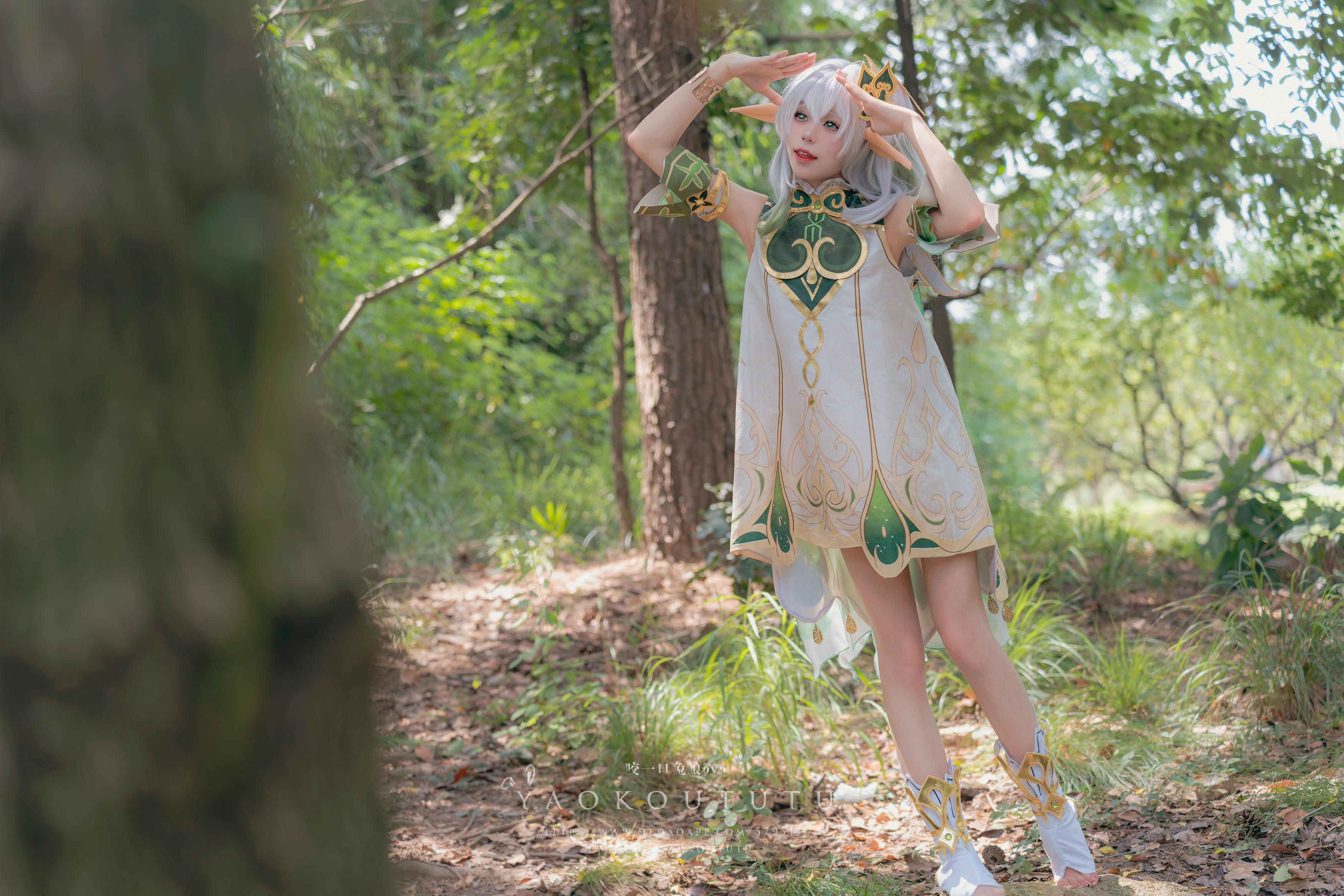 黏黏团子兔 NO.109 咬一口兔娘ovo 万年萝莉纳西妲&0.2s [65P1V-1.32G]_第1集