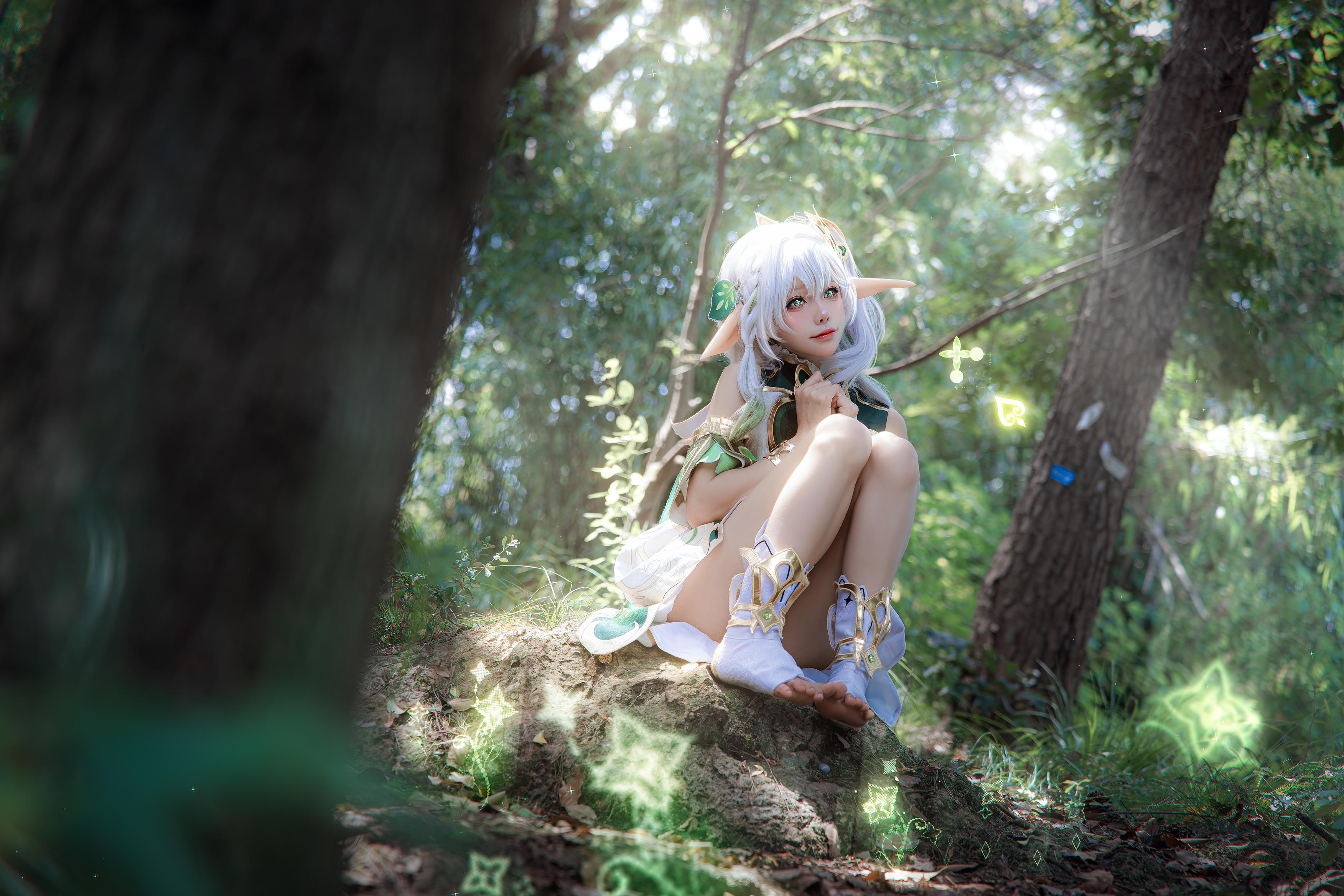 黏黏团子兔 NO.109 咬一口兔娘ovo 万年萝莉纳西妲&0.2s [65P1V-1.32G]_第1集