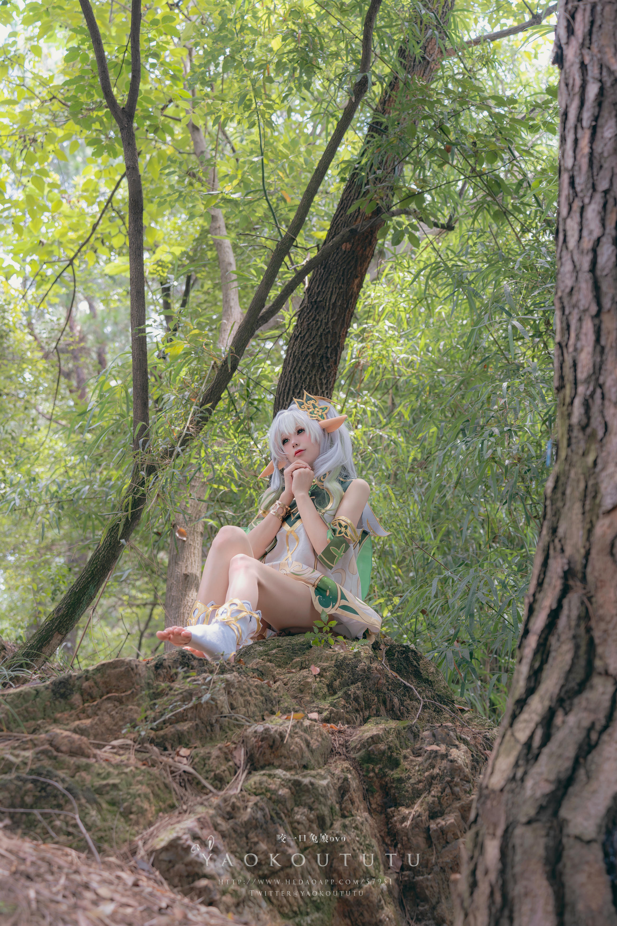 黏黏团子兔 NO.109 咬一口兔娘ovo 万年萝莉纳西妲&0.2s [65P1V-1.32G]_第2集