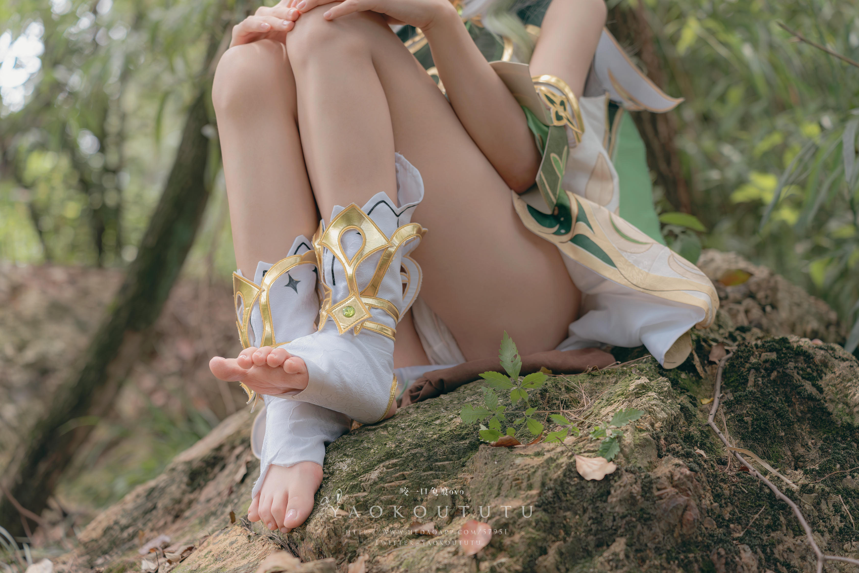 黏黏团子兔 NO.109 咬一口兔娘ovo 万年萝莉纳西妲&0.2s [65P1V-1.32G]_第2集