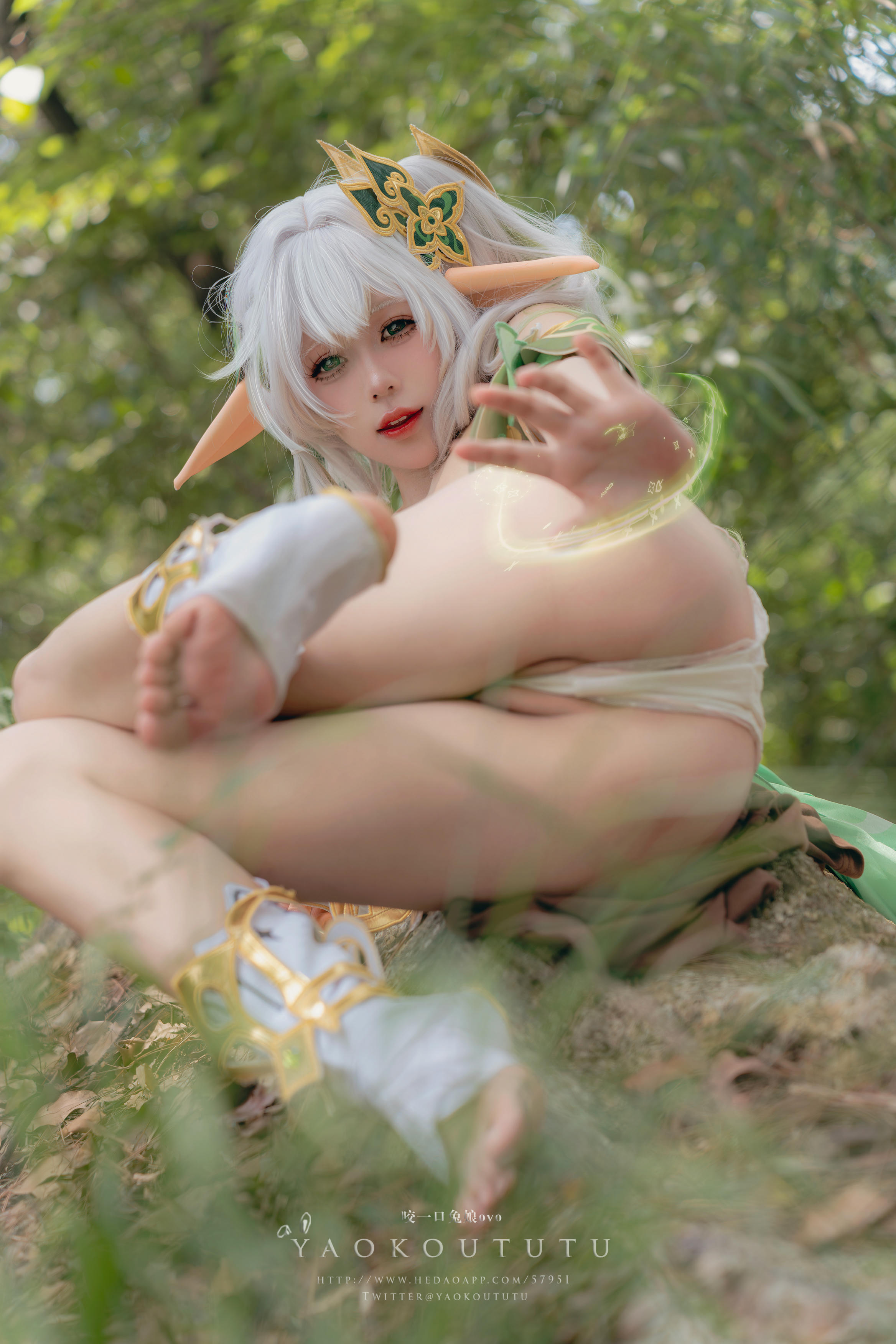 黏黏团子兔 NO.109 咬一口兔娘ovo 万年萝莉纳西妲&0.2s [65P1V-1.32G]_第3集