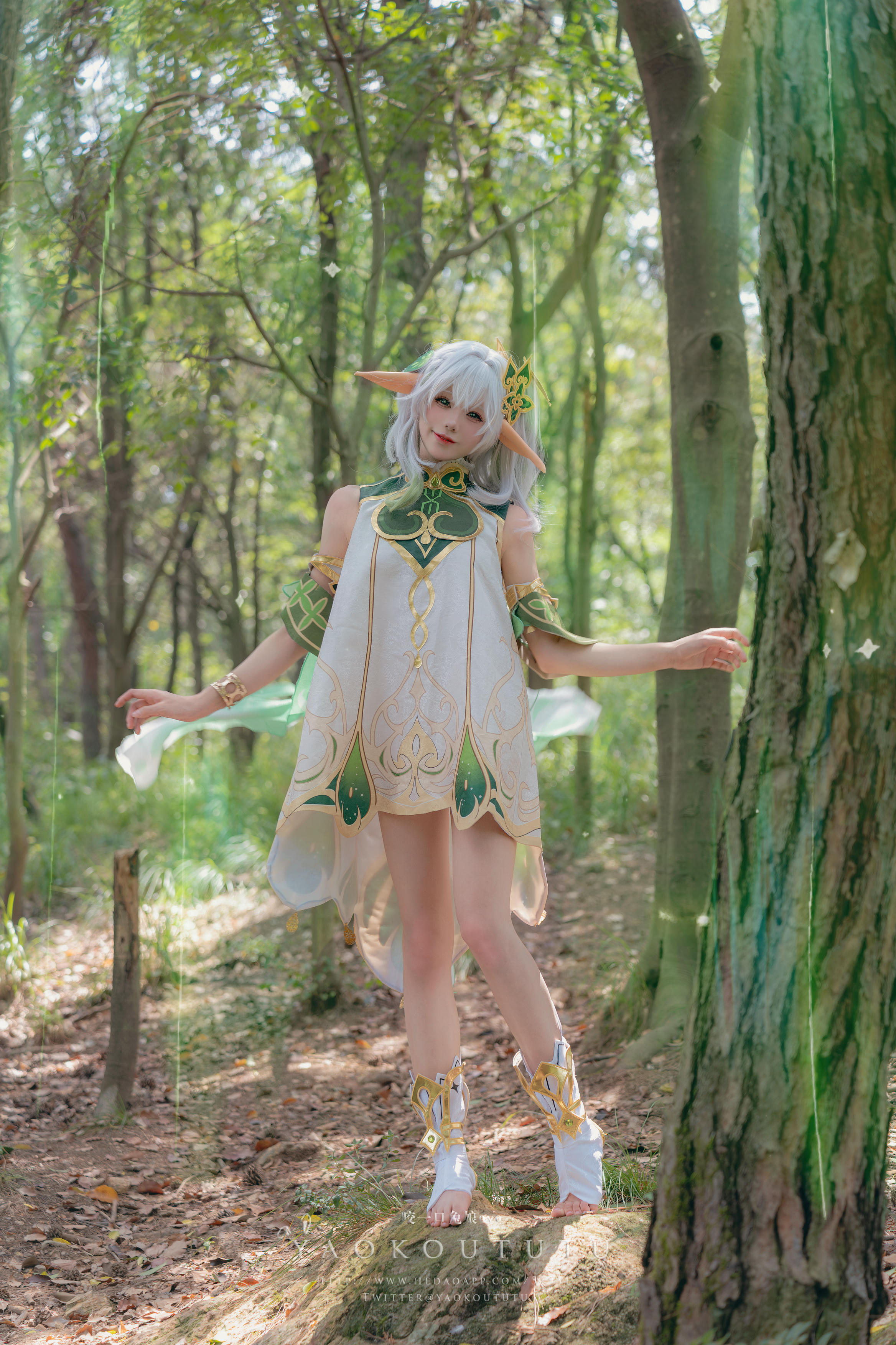 黏黏团子兔 NO.109 咬一口兔娘ovo 万年萝莉纳西妲&0.2s [65P1V-1.32G]_第1集