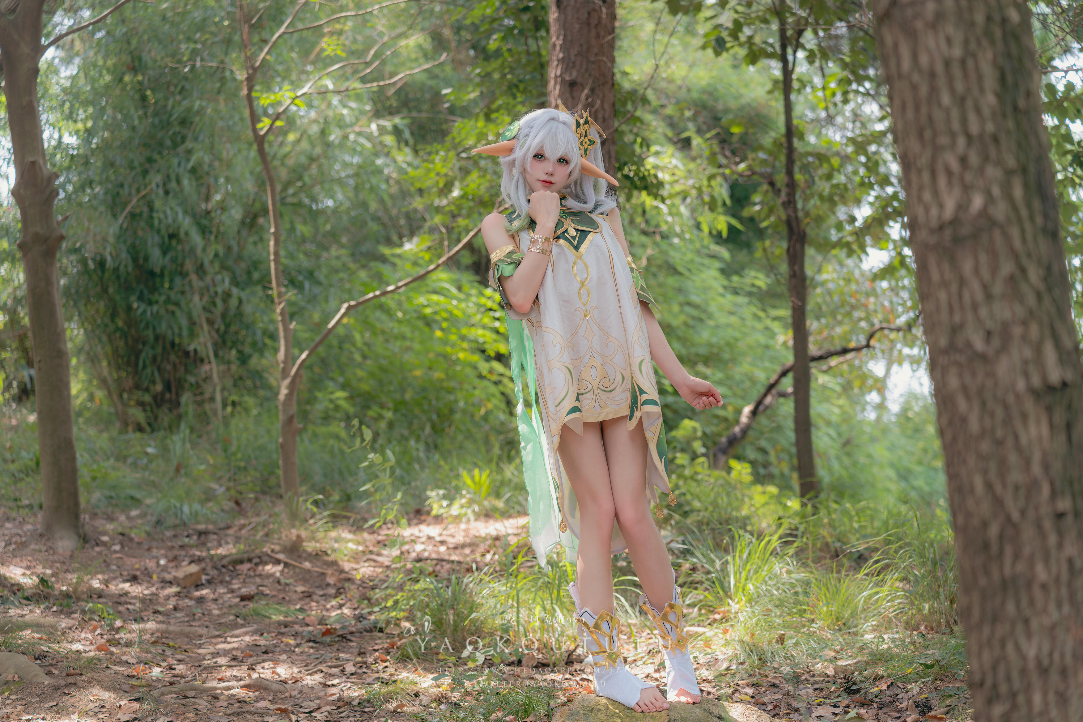 黏黏团子兔 NO.109 咬一口兔娘ovo 万年萝莉纳西妲&0.2s [65P1V-1.32G]_第1集