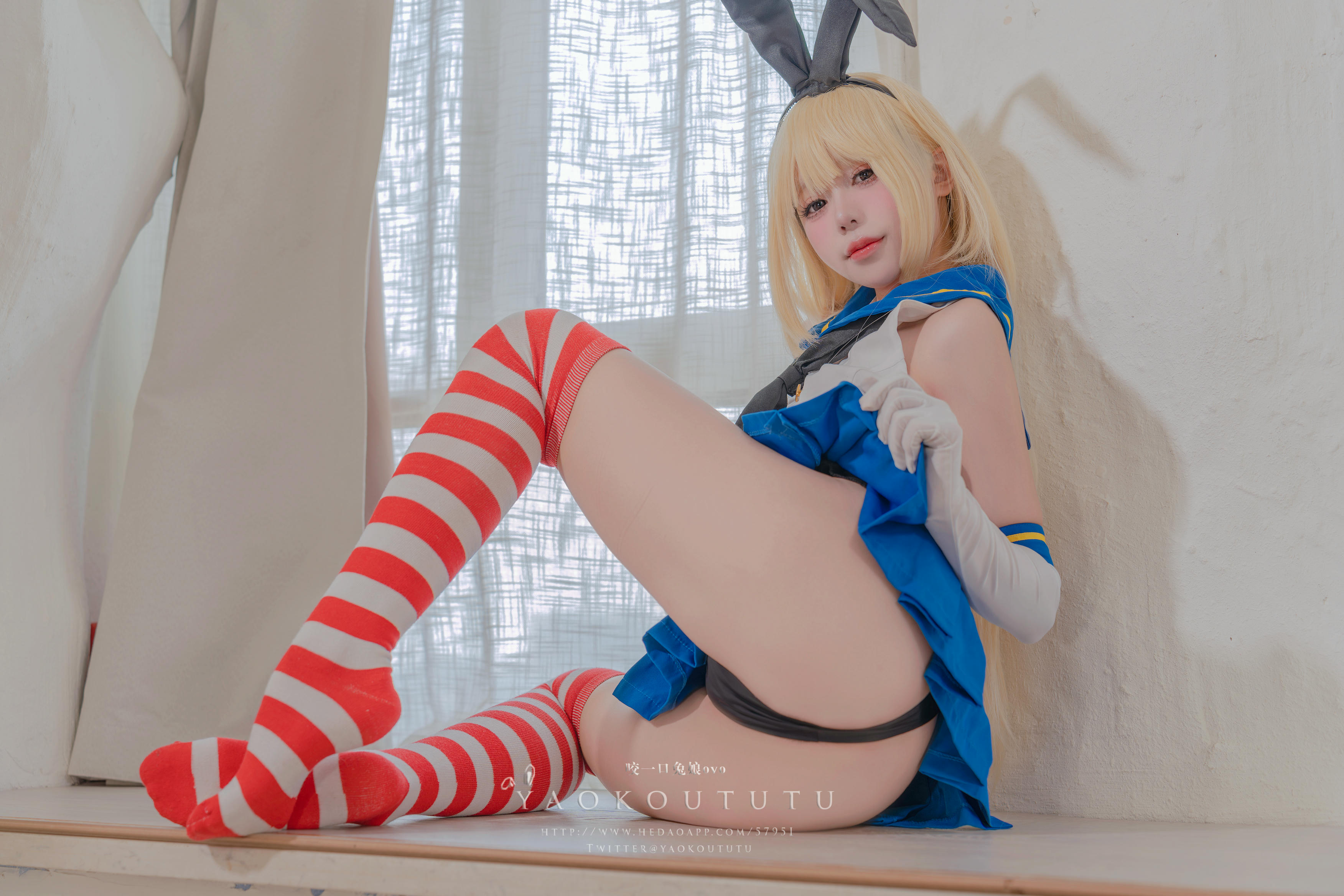 黏黏团子兔 NO.113 咬一口兔娘ovo 十月订阅『岛风的修整』Twice [74P1V 1.35GB]_第2集