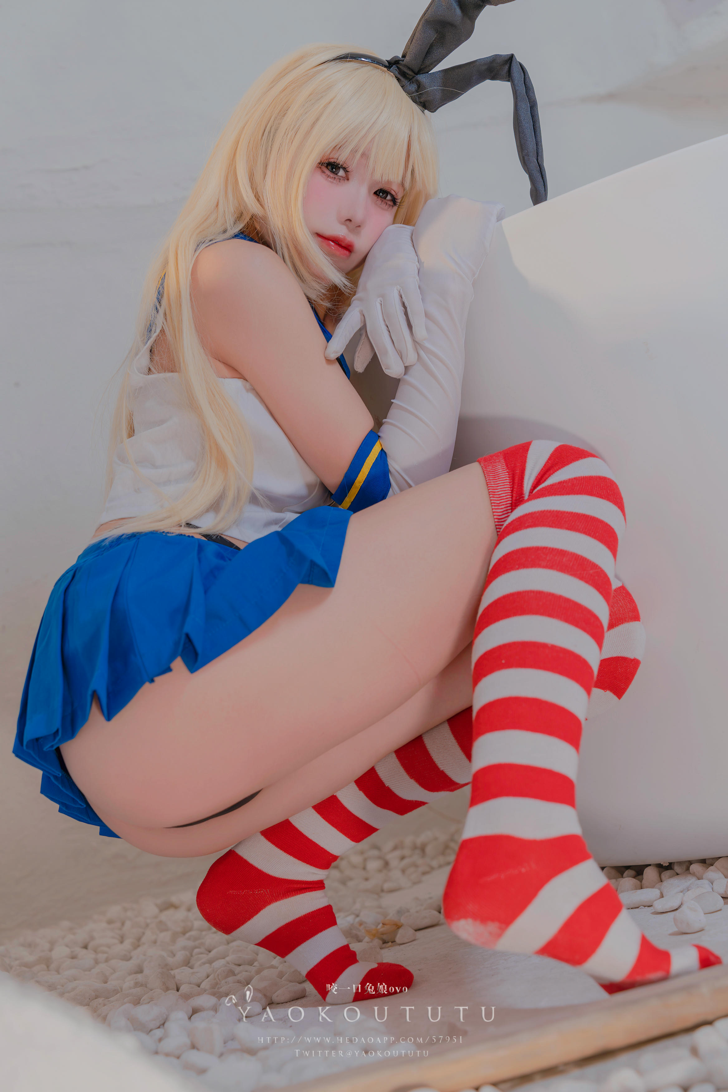 黏黏团子兔 NO.113 咬一口兔娘ovo 十月订阅『岛风的修整』Twice [74P1V 1.35GB]_第2集