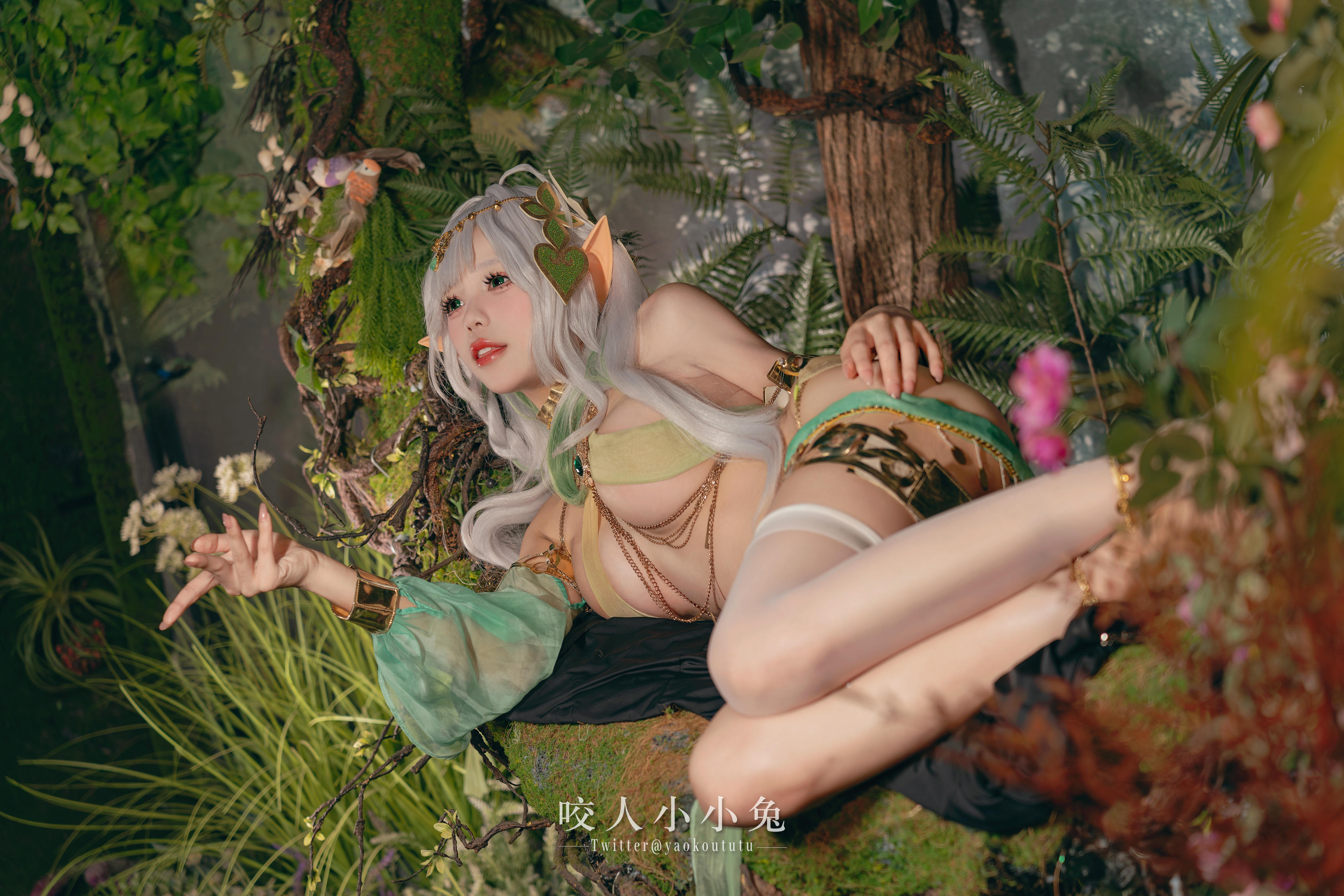 黏黏团子兔 NO.120 咬人小小兔 被遗忘的大慈树王&大摆锤 [74P1V-1.47G]_第1集