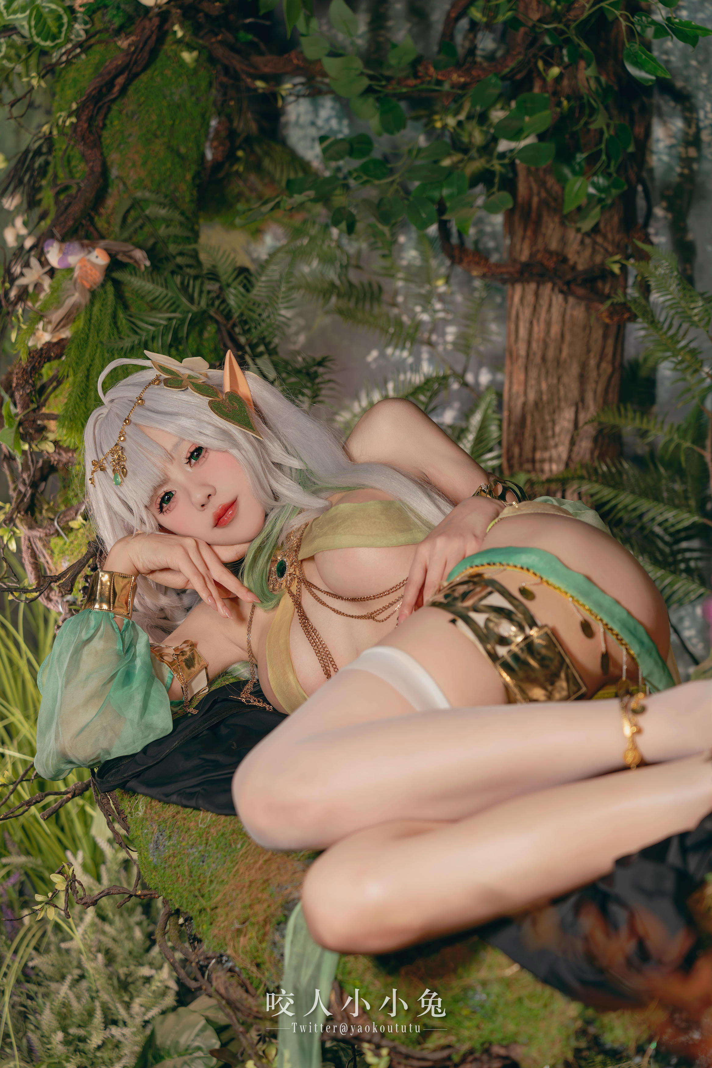 黏黏团子兔 NO.120 咬人小小兔 被遗忘的大慈树王&大摆锤 [74P1V-1.47G]_第1集