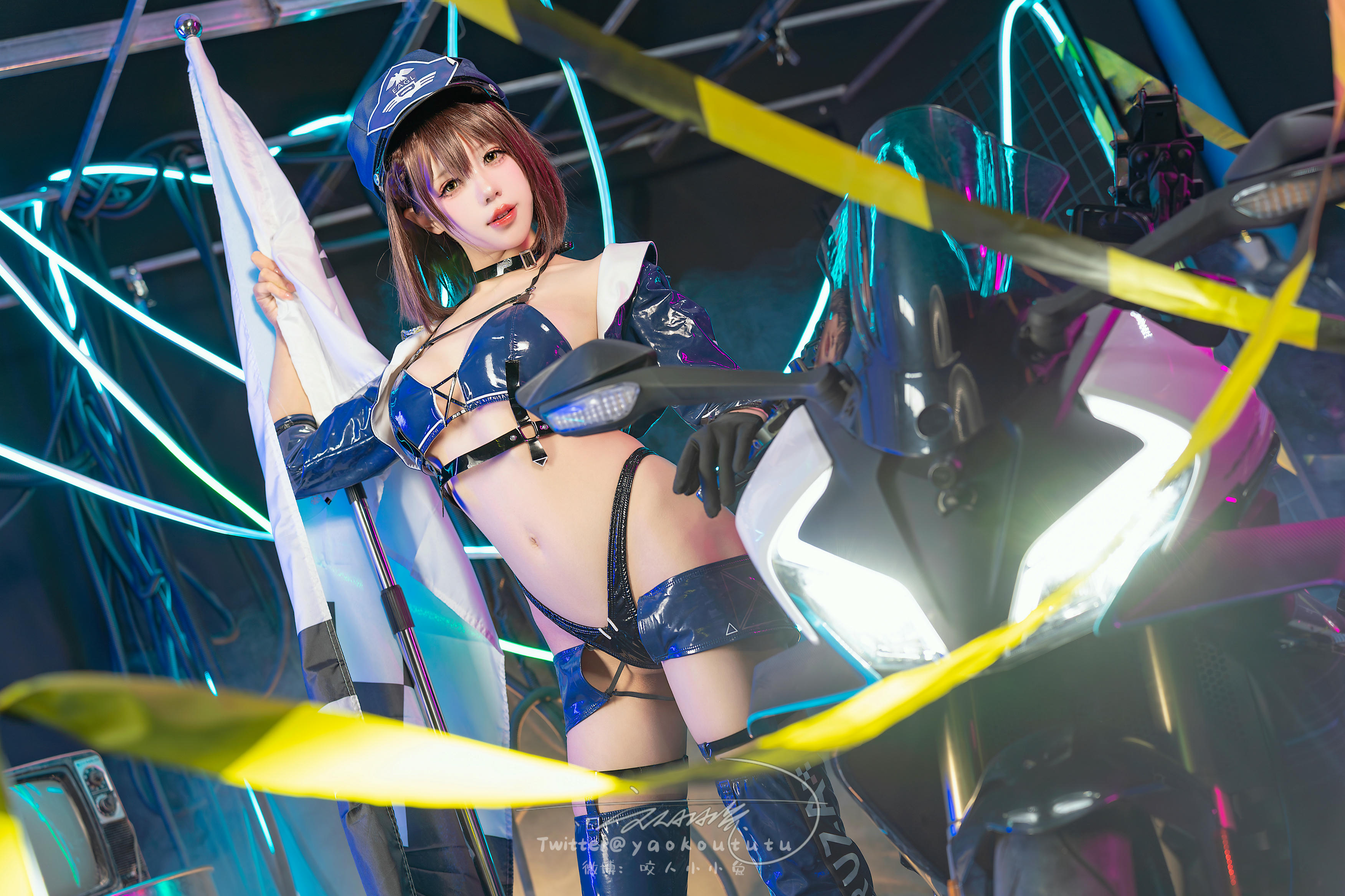 黏黏团子兔 NO.126 23十二月作品『迅疾的蓝星-巴尔的摩』Abracadabra [77P1V 1.35GB]_第1集