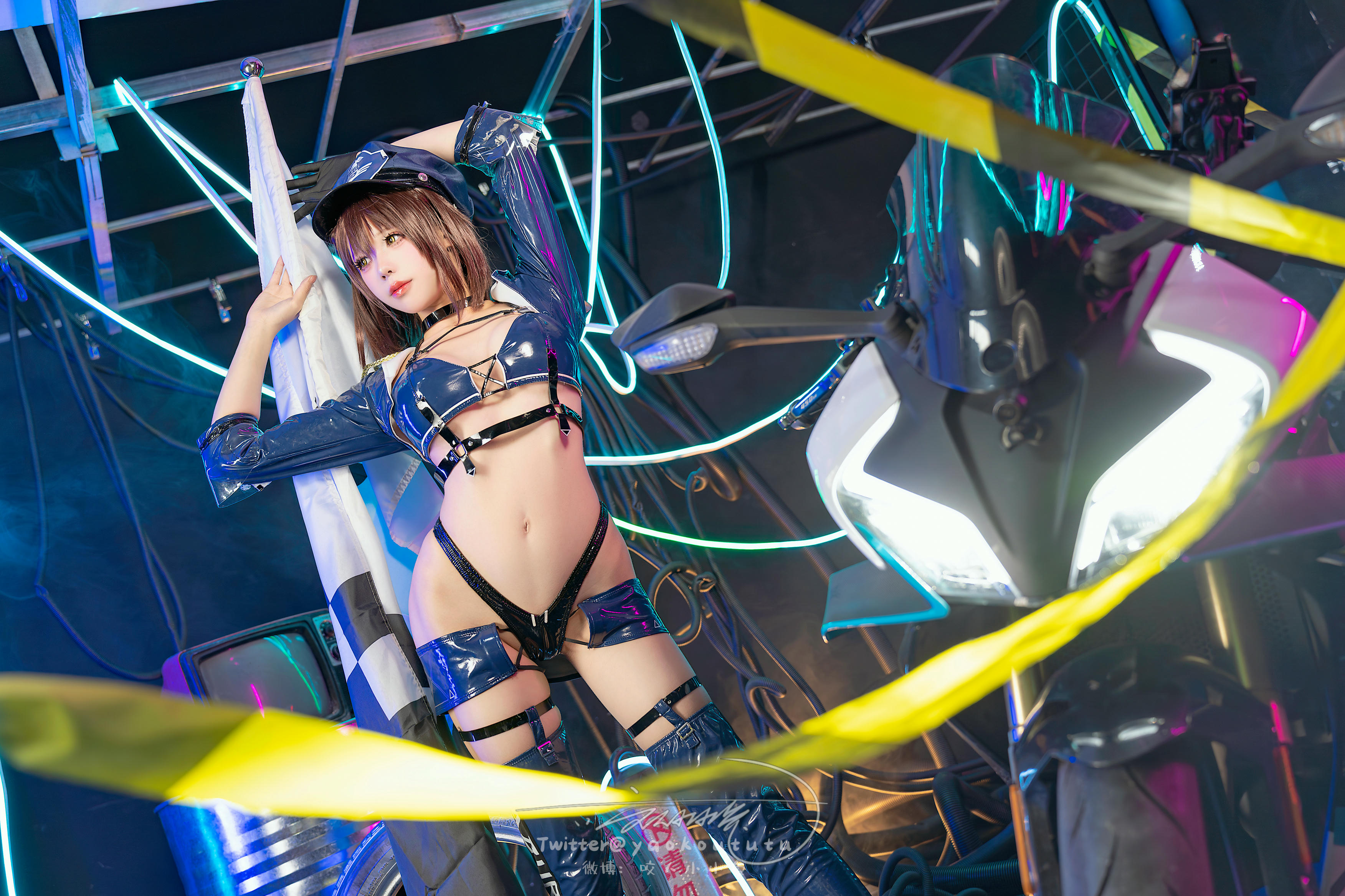 黏黏团子兔 NO.126 23十二月作品『迅疾的蓝星-巴尔的摩』Abracadabra [77P1V 1.35GB]_第1集