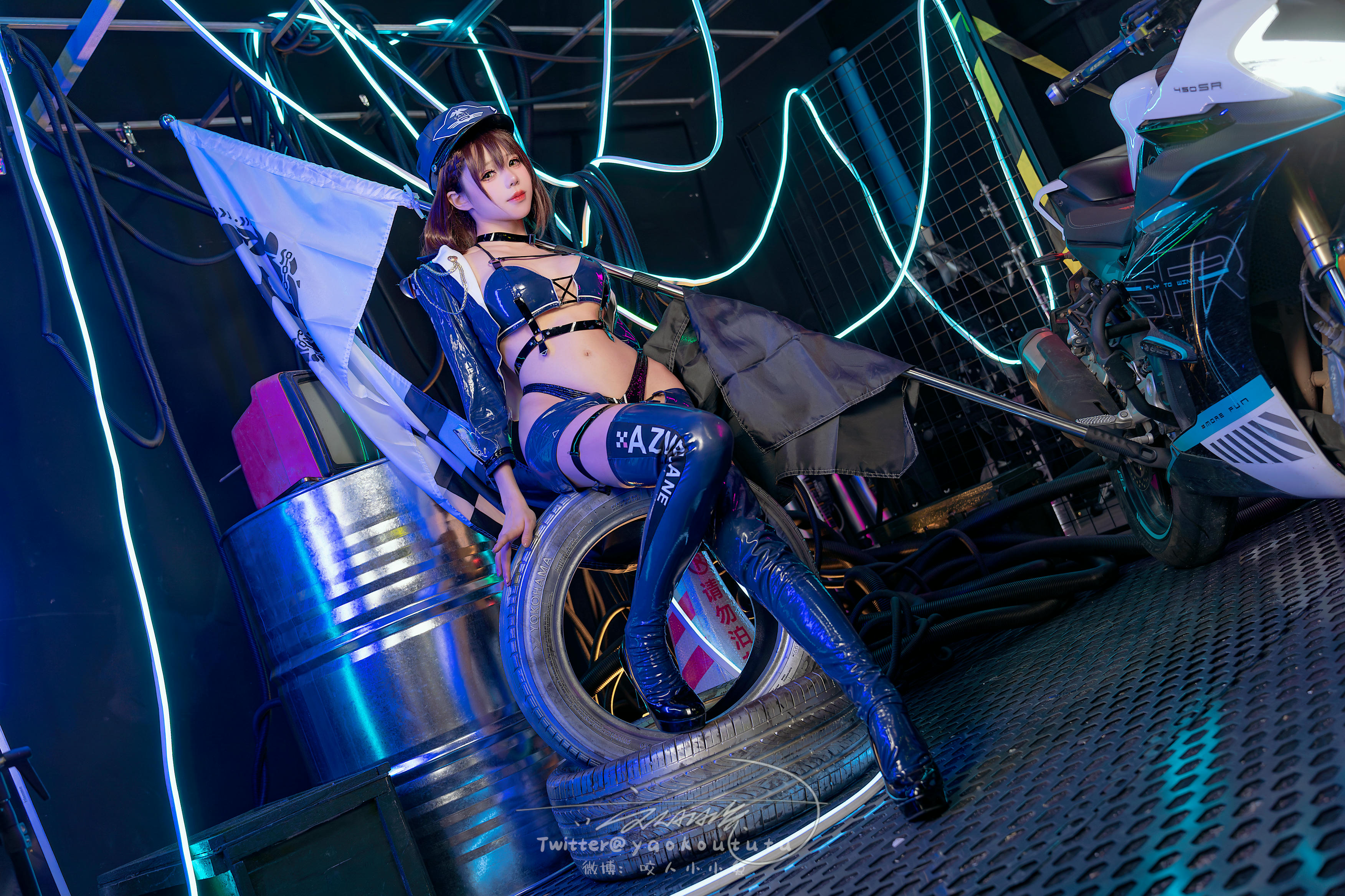 黏黏团子兔 NO.126 23十二月作品『迅疾的蓝星-巴尔的摩』Abracadabra [77P1V 1.35GB]_第1集