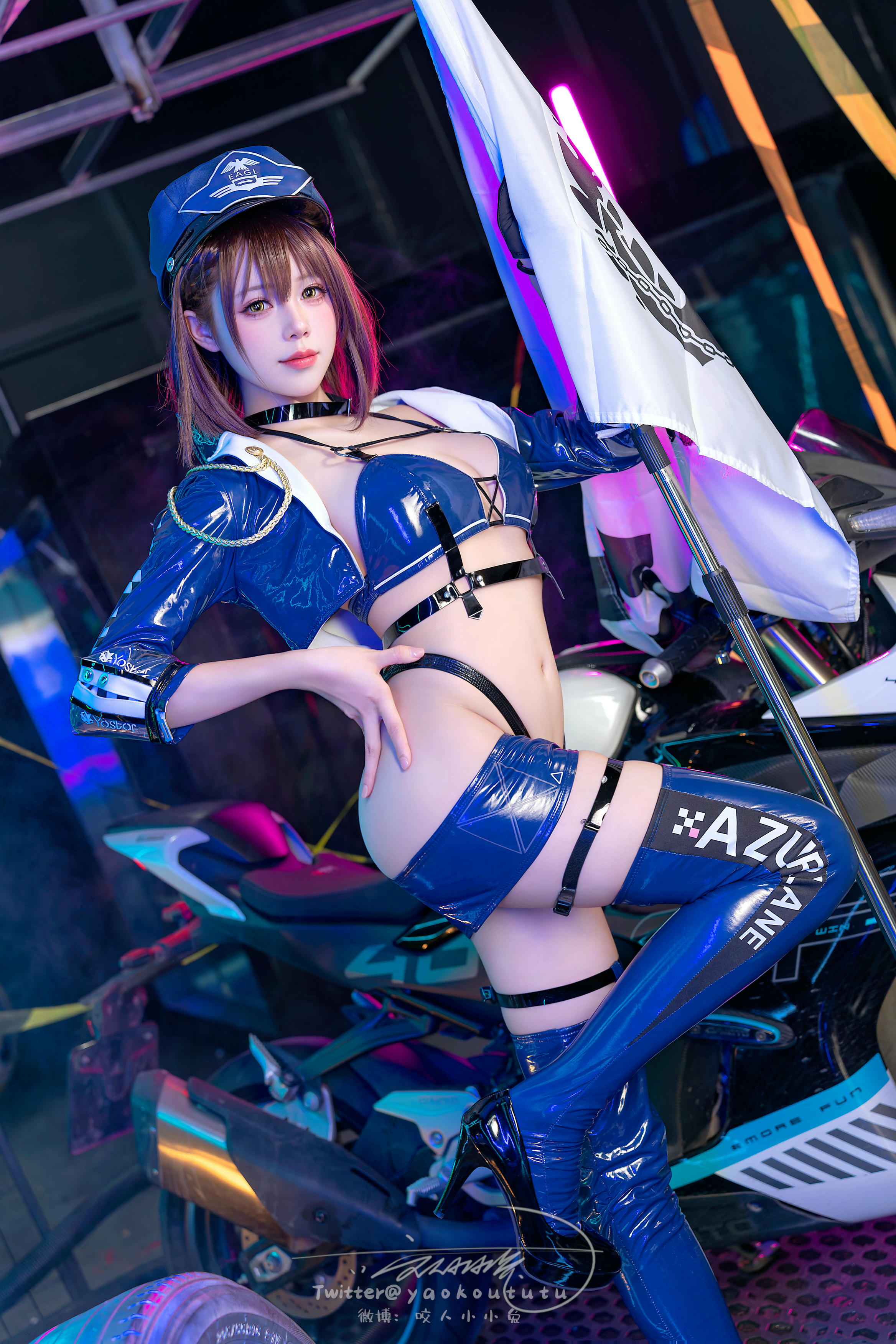 黏黏团子兔 NO.126 23十二月作品『迅疾的蓝星-巴尔的摩』Abracadabra [77P1V 1.35GB]_第3集