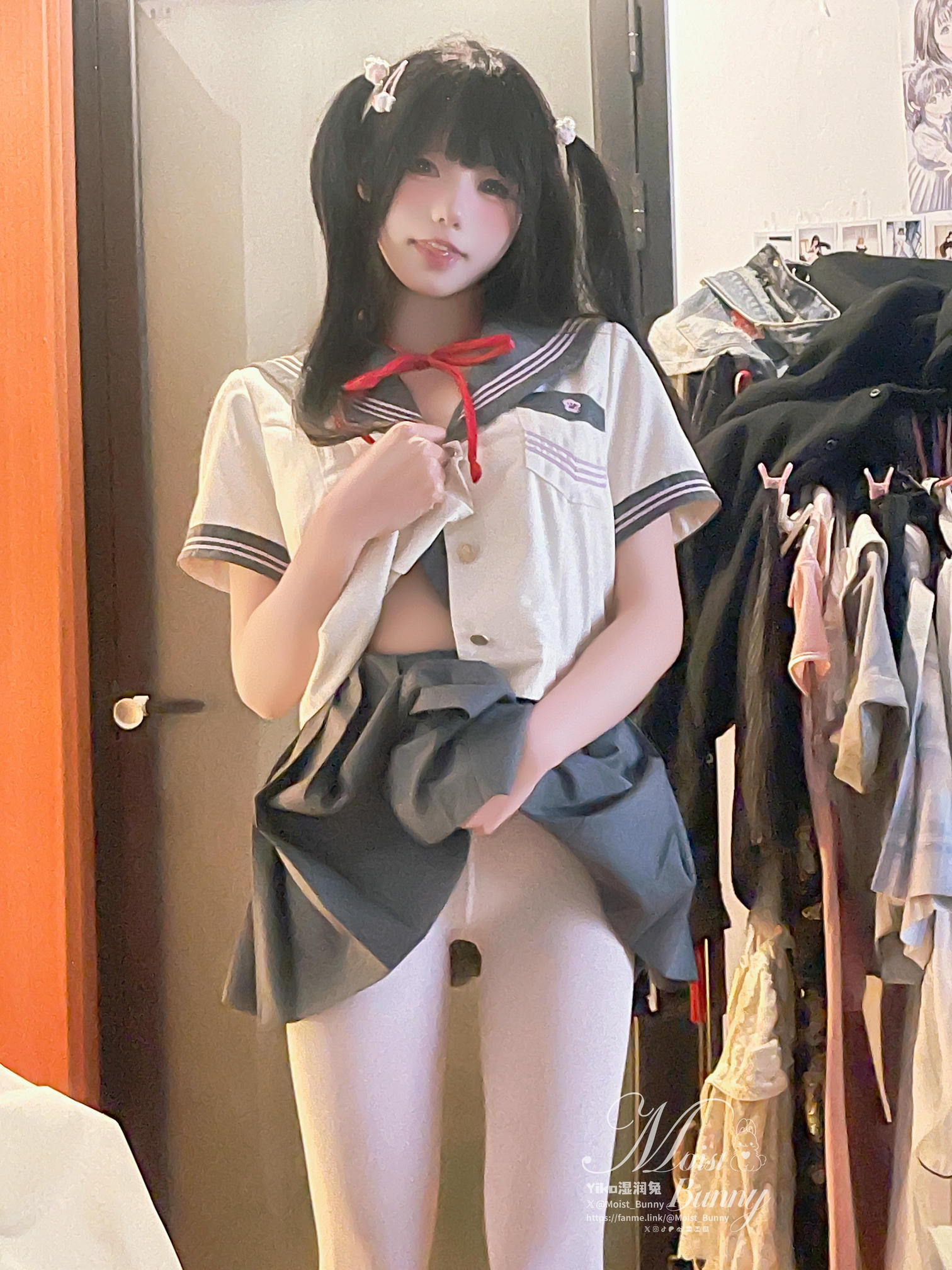 Yiko湿润兔 NO.204 24.12月作品『地铁萌妹』[165P 1V-1.92G]_第5集