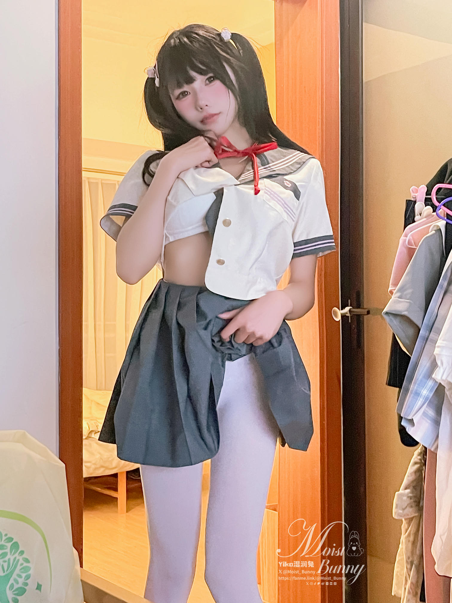 Yiko湿润兔 NO.204 24.12月作品『地铁萌妹』[165P 1V-1.92G]_第5集