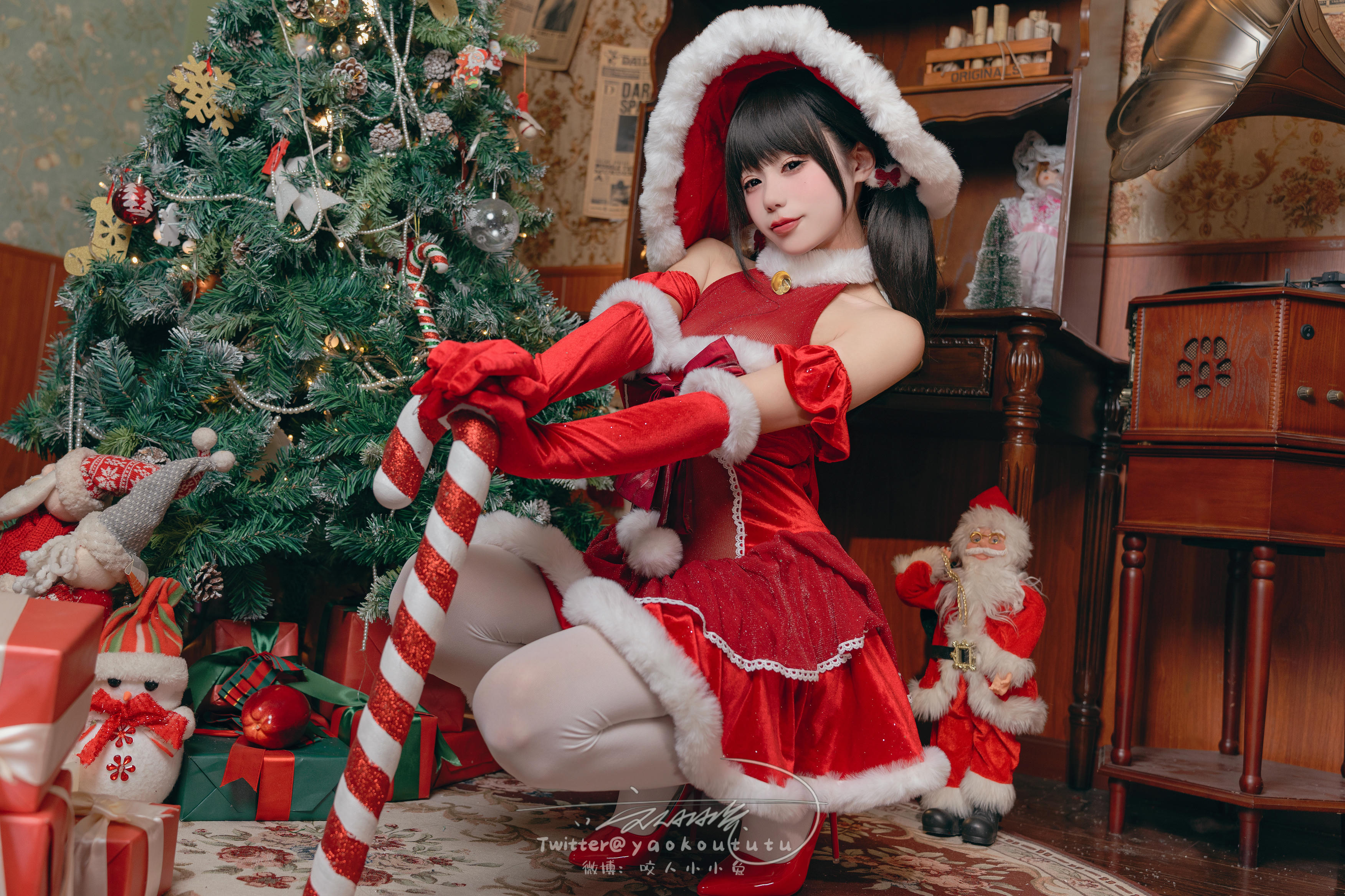 黏黏团子兔 NO.127 23十二月作品『魔女圣诞夜』[71P 1V-1.67G]_第1集