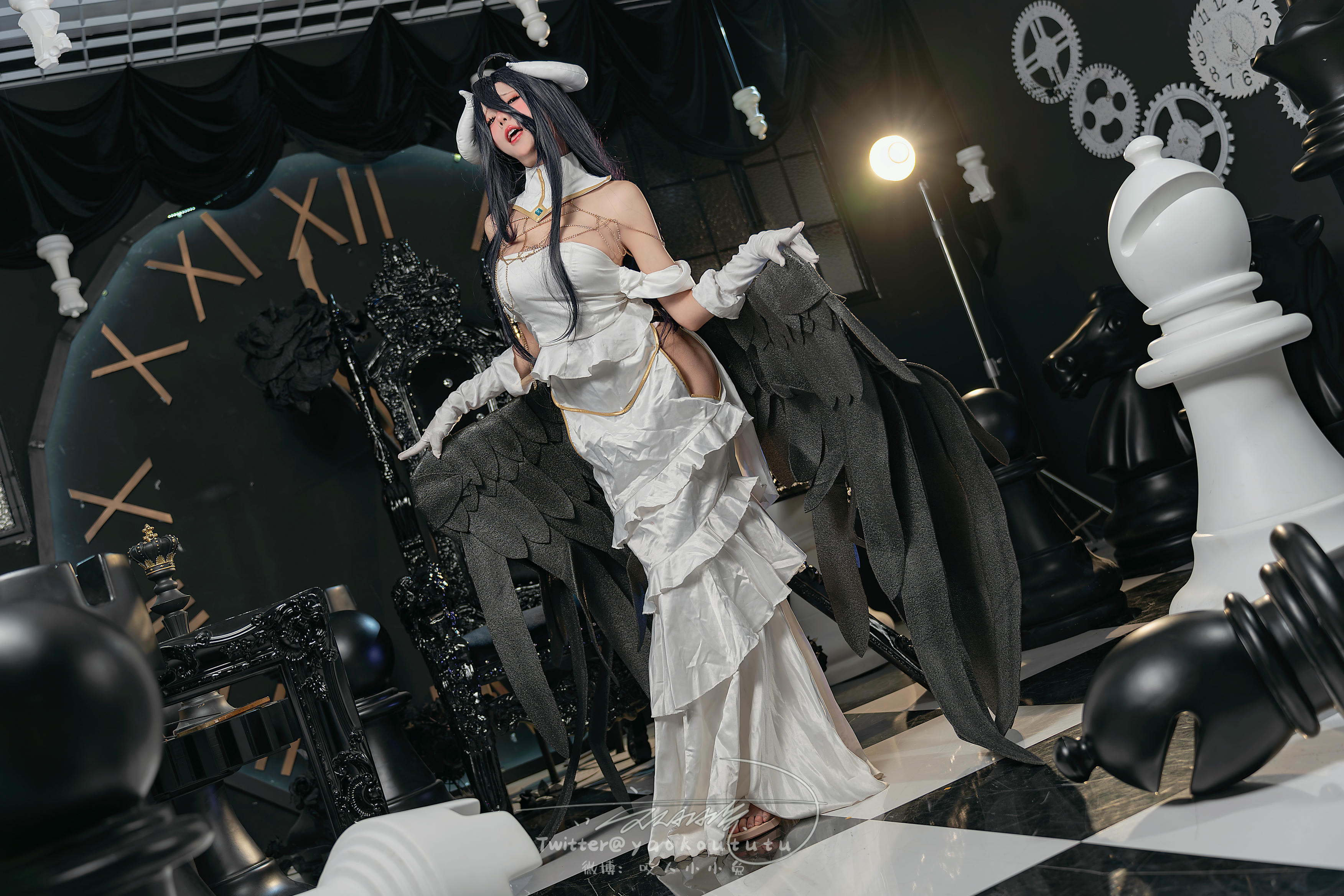 黏黏团子兔 NO.129 23十二月作品『魅魔之耻 雅儿贝德』[73P 1V-1.37G]_第1集