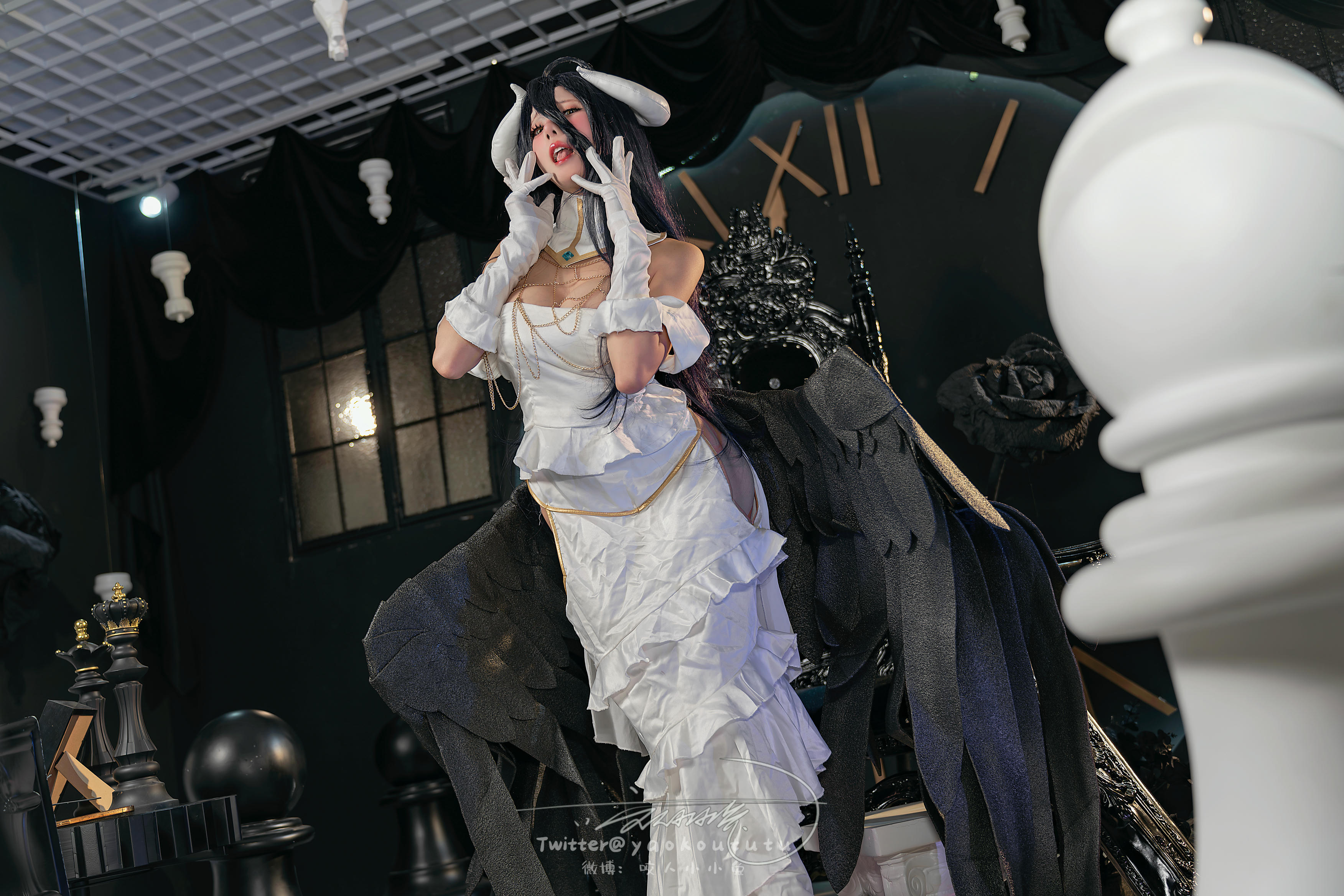 黏黏团子兔 NO.129 23十二月作品『魅魔之耻 雅儿贝德』[73P 1V-1.37G]_第1集