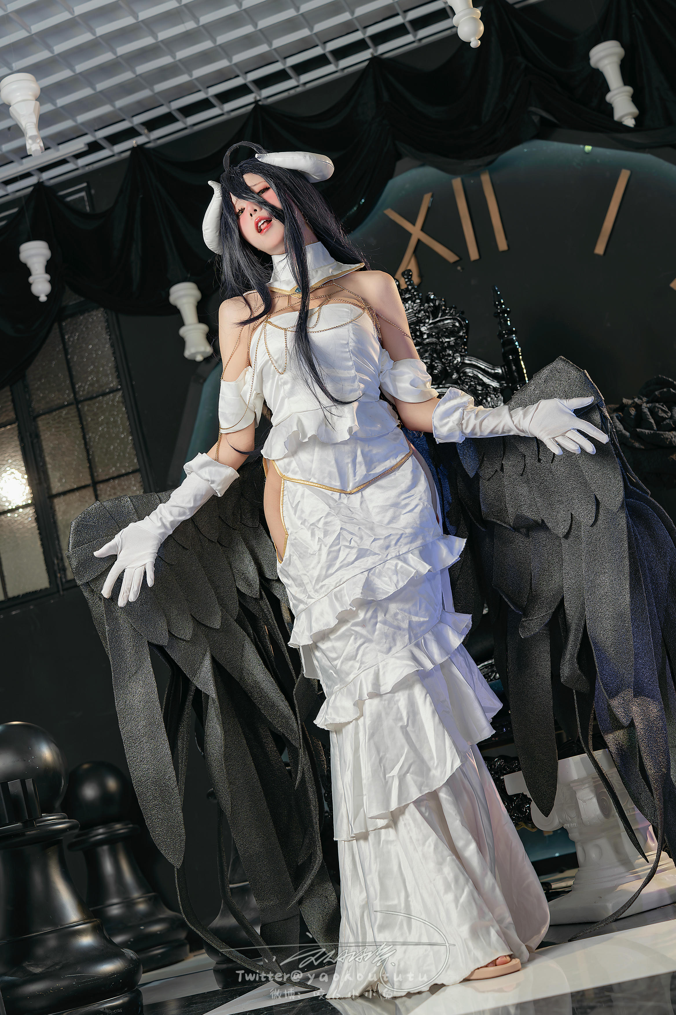 黏黏团子兔 NO.129 23十二月作品『魅魔之耻 雅儿贝德』[73P 1V-1.37G]_第1集