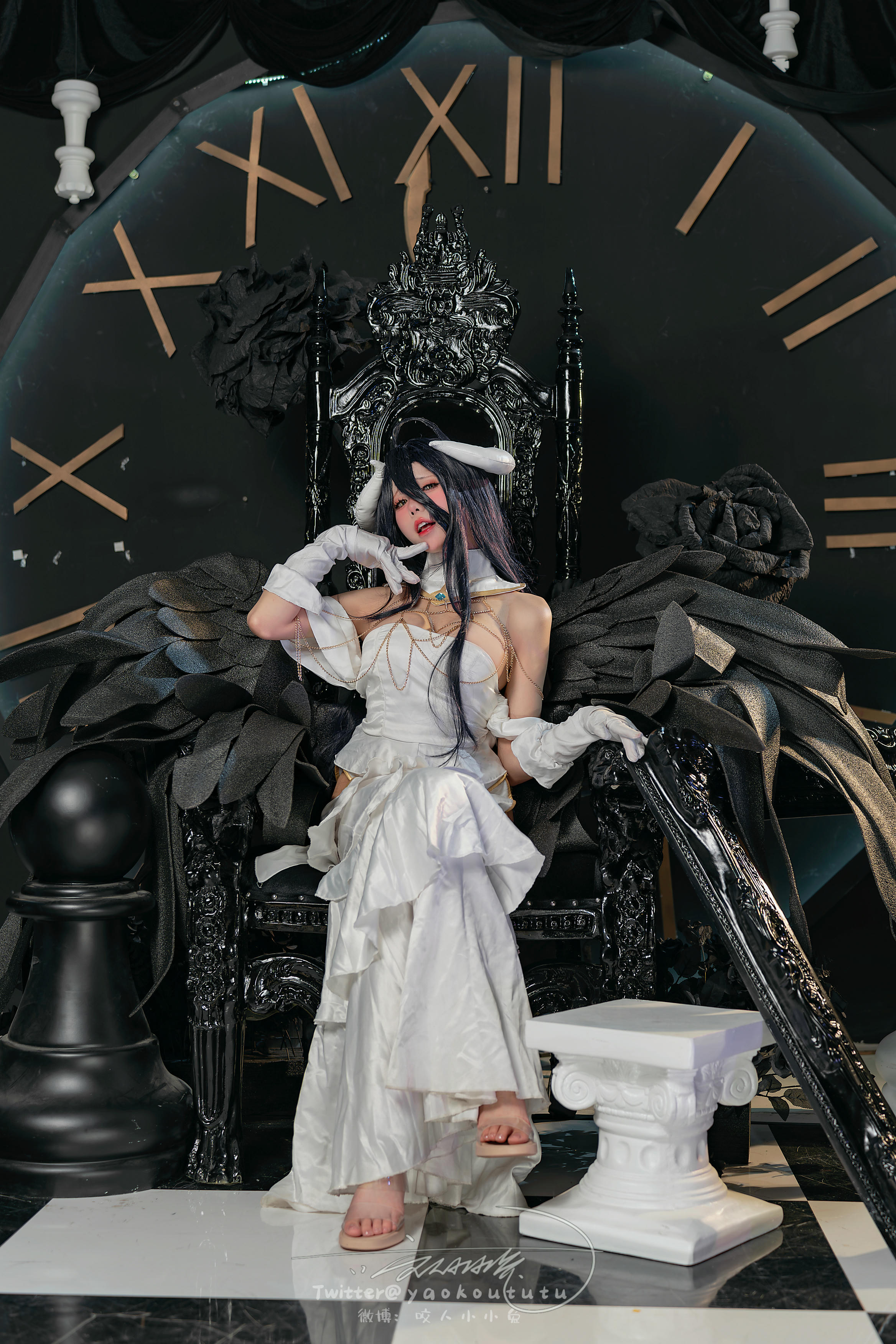 黏黏团子兔 NO.129 23十二月作品『魅魔之耻 雅儿贝德』[73P 1V-1.37G]_第1集