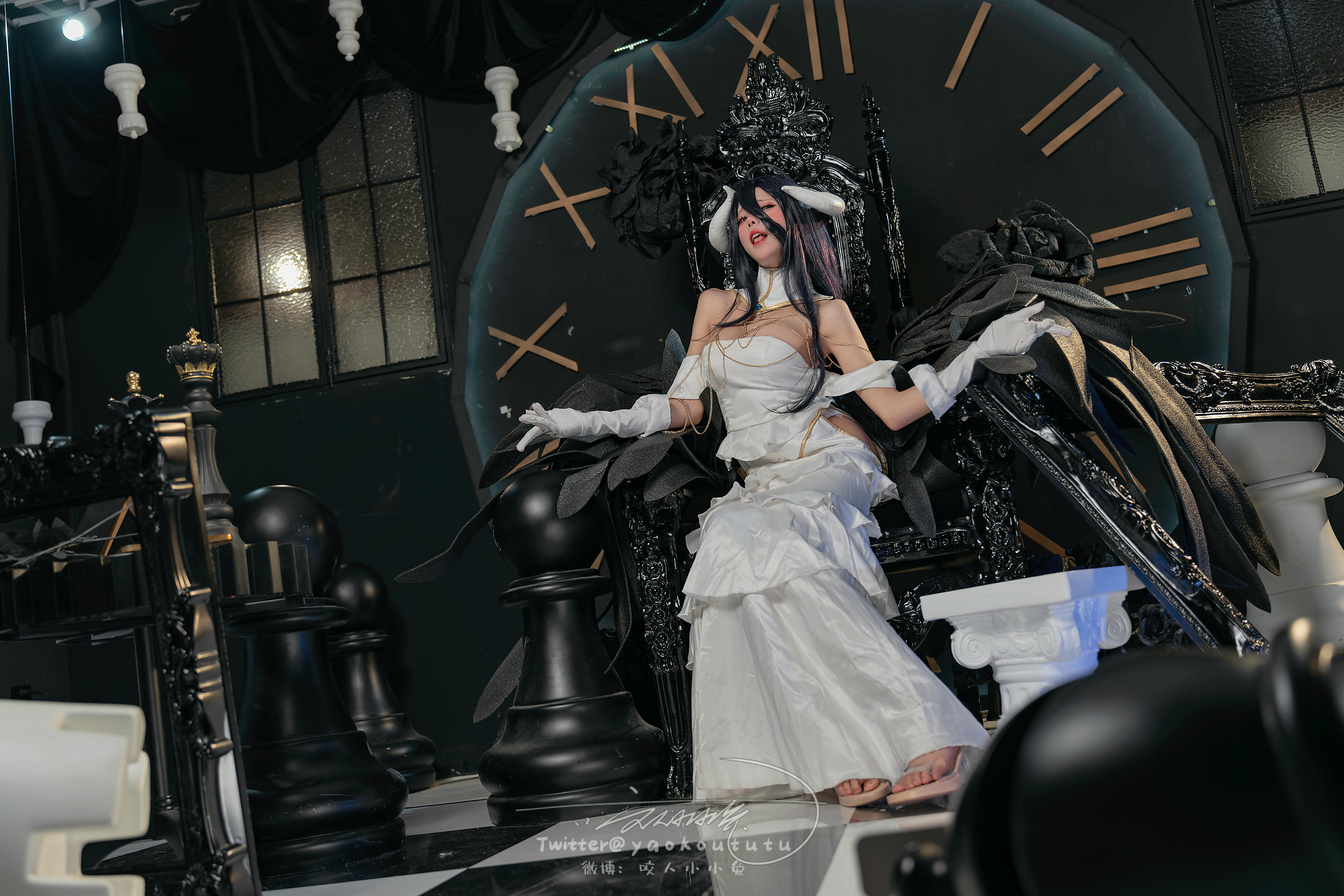 黏黏团子兔 NO.129 23十二月作品『魅魔之耻 雅儿贝德』[73P 1V-1.37G]_第2集