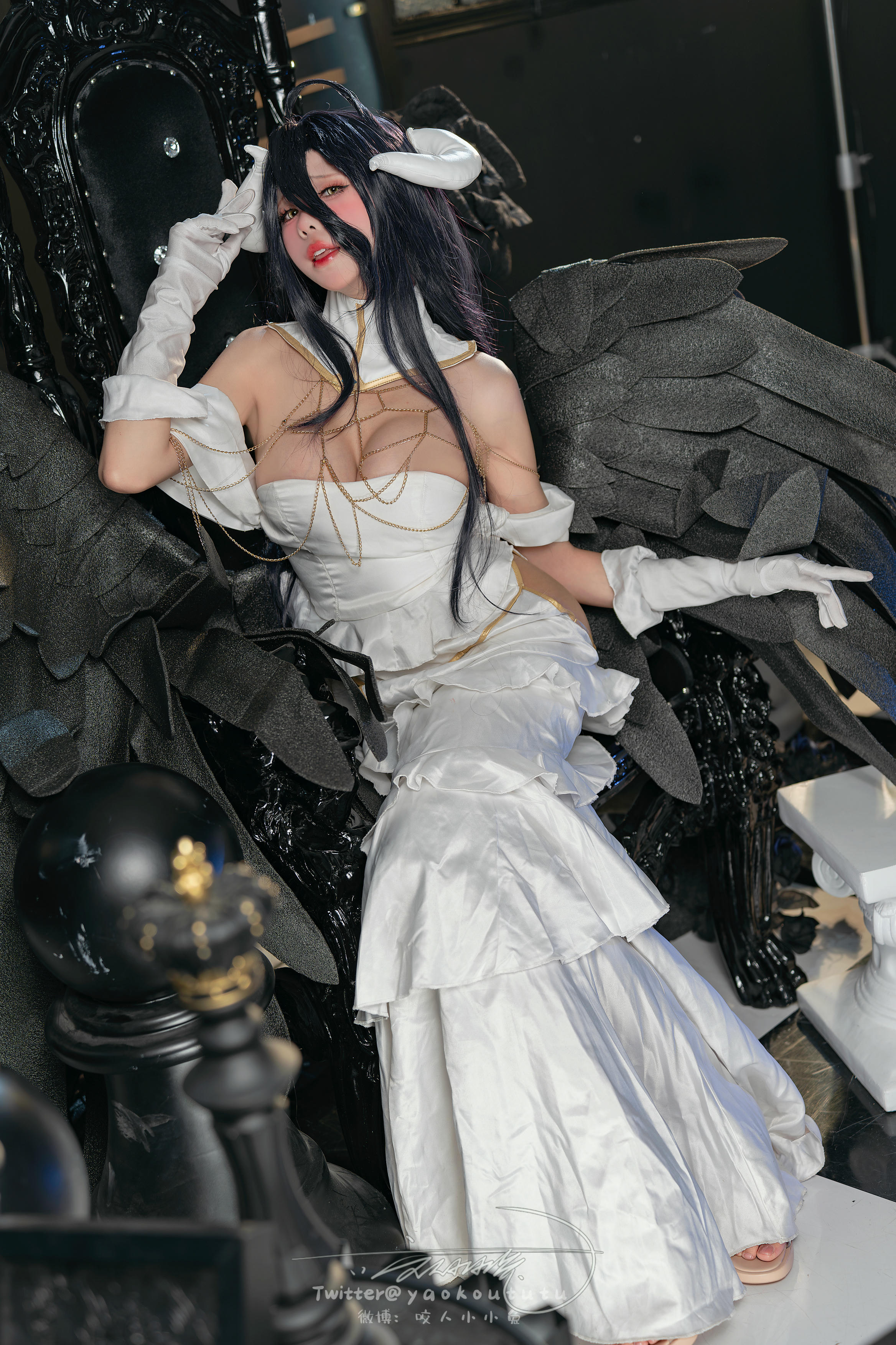 黏黏团子兔 NO.129 23十二月作品『魅魔之耻 雅儿贝德』[73P 1V-1.37G]_第2集