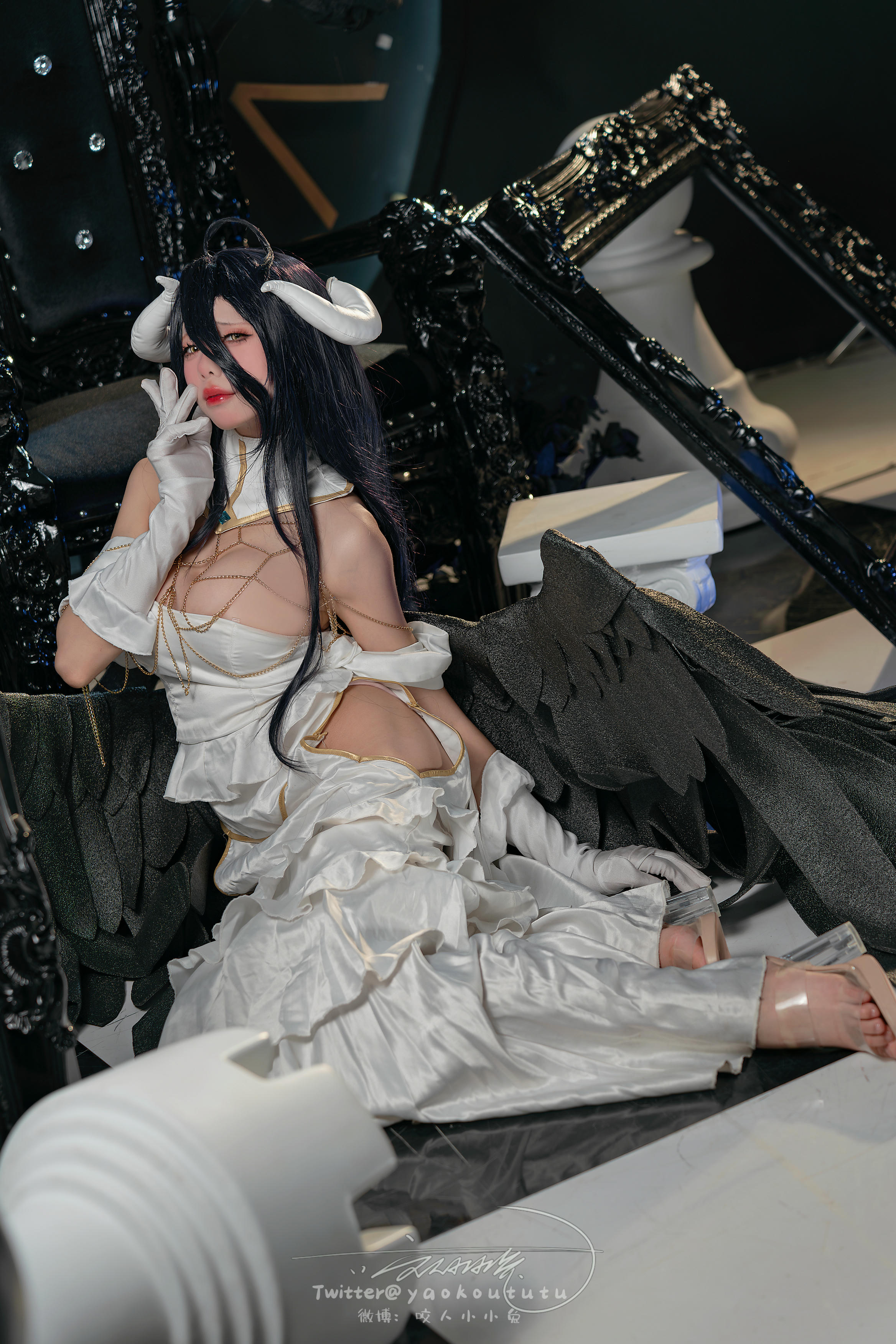 黏黏团子兔 NO.129 23十二月作品『魅魔之耻 雅儿贝德』[73P 1V-1.37G]_第2集