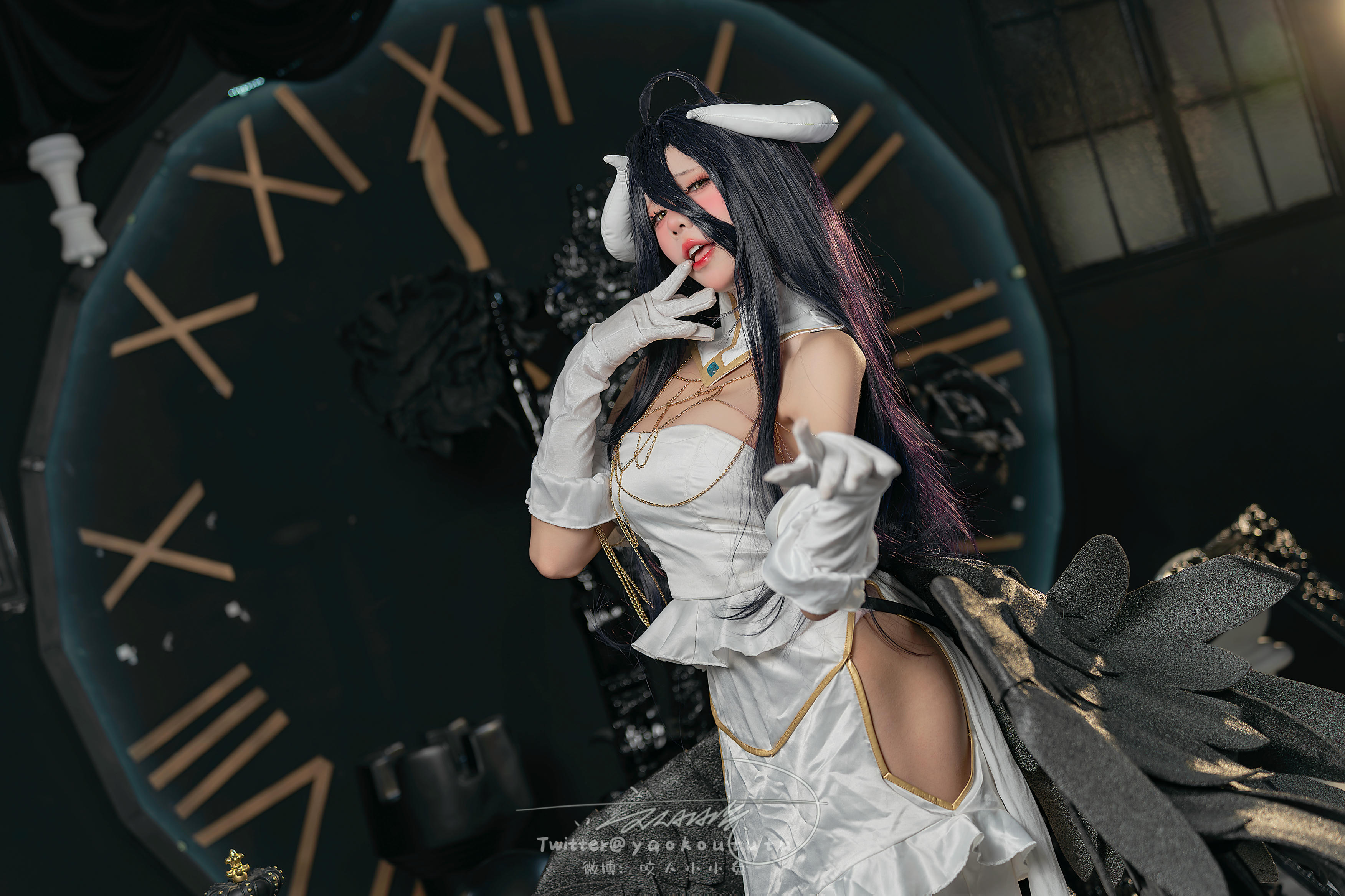 黏黏团子兔 NO.129 23十二月作品『魅魔之耻 雅儿贝德』[73P 1V-1.37G]_第1集