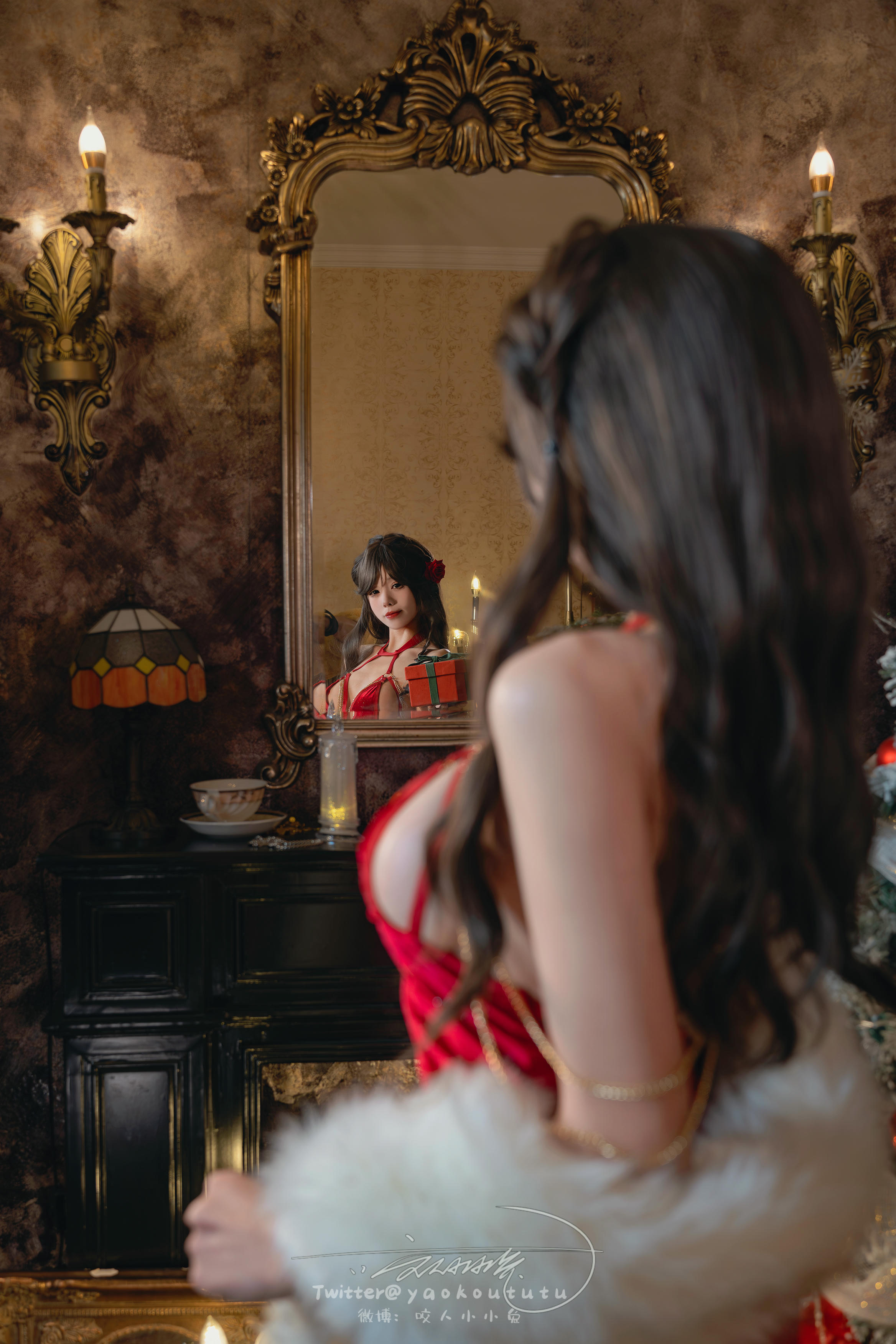 黏黏团子兔 NO.131 圣诞生日限定『兔兔的生日晚宴』『危险派对』 [50P+1V／1.25GB]_第2集