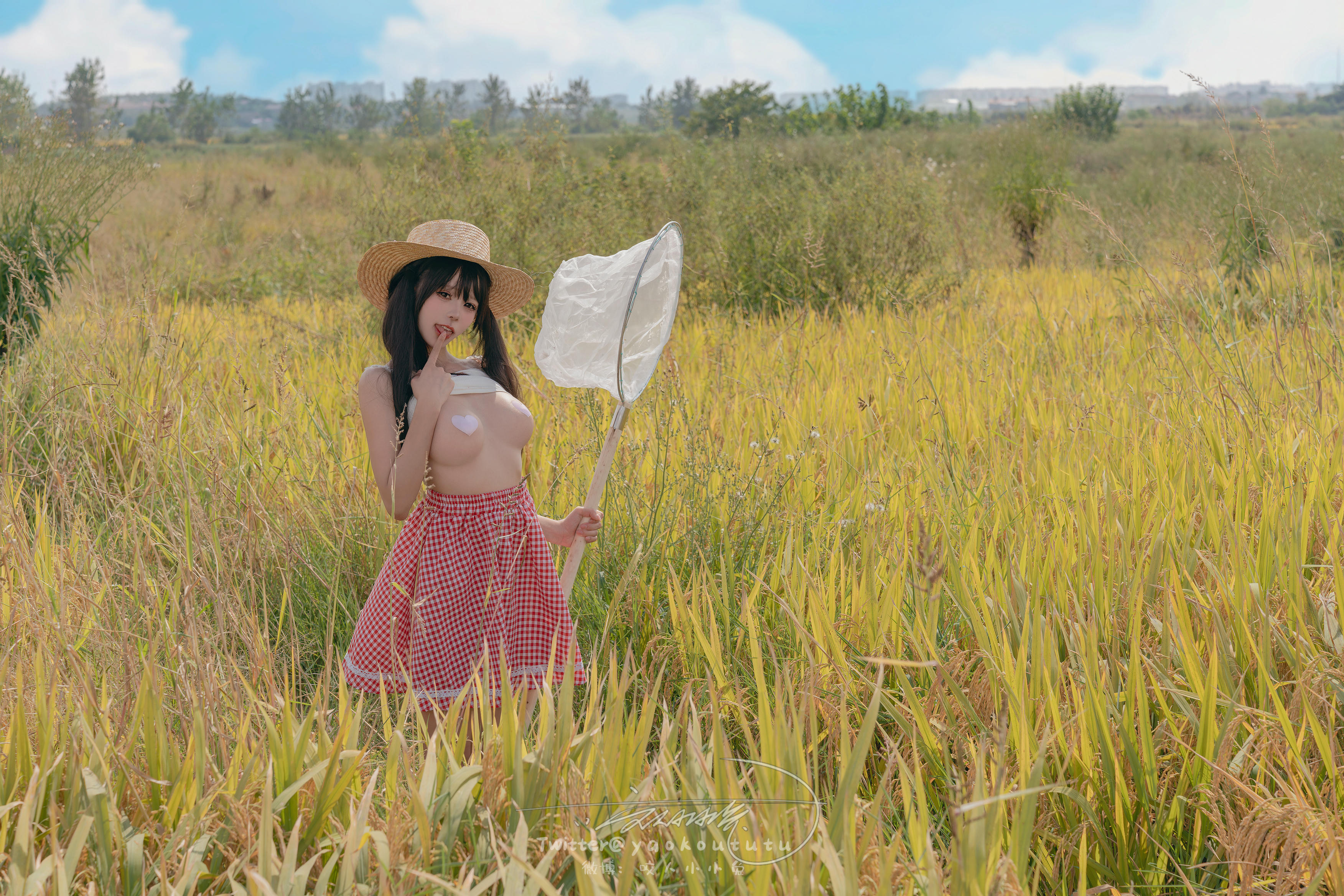 黏黏团子兔 NO.134 咬人小小兔 2401月作品『稻香』盛夏好声音 [71P1V 1.56GB]_第1集