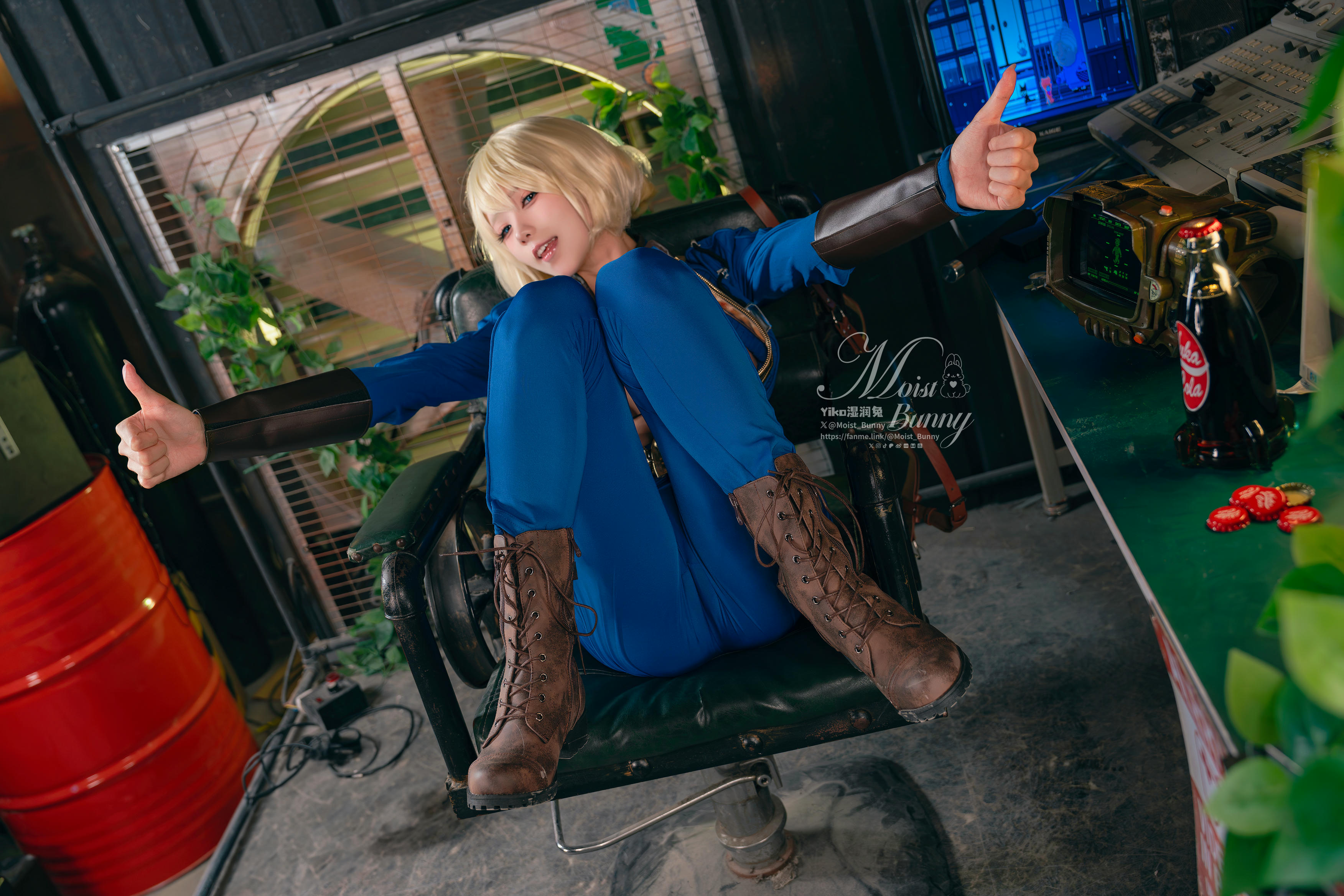 Yiko湿润兔 NO.205 24.12月作品『辐射 灰烬余生』[75P1V 1.51G]_第2集