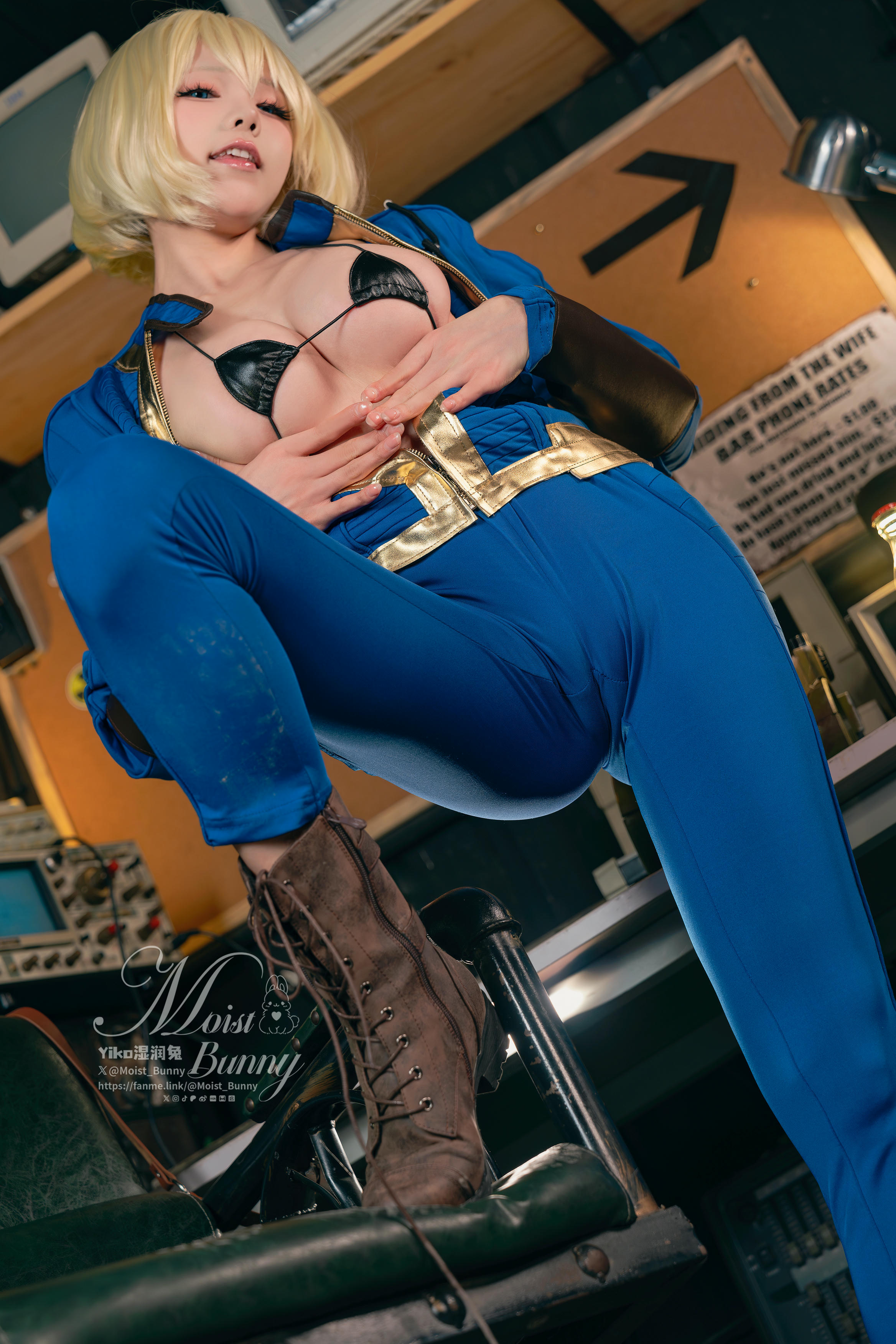 Yiko湿润兔 NO.205 24.12月作品『辐射 灰烬余生』[75P1V 1.51G]_第3集