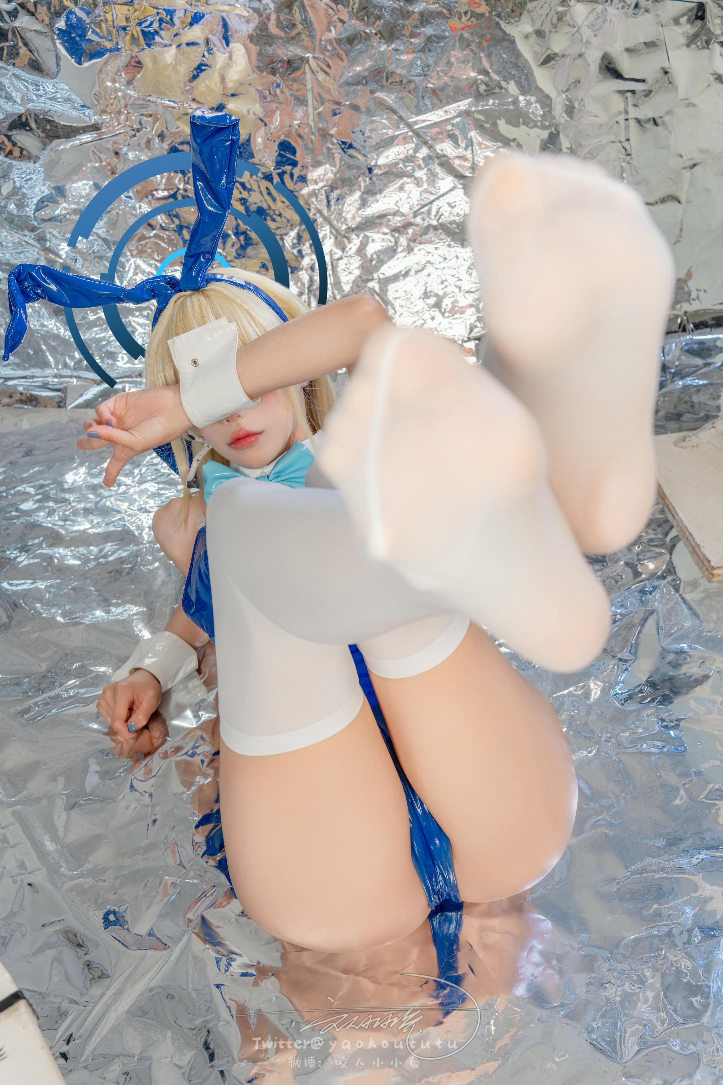 黏黏团子兔 NO.137 咬人小小兔 2402月作品『碧蓝档案-飞鸟马时』叮叮当当 [98P+1V 2.22GB]_第2集