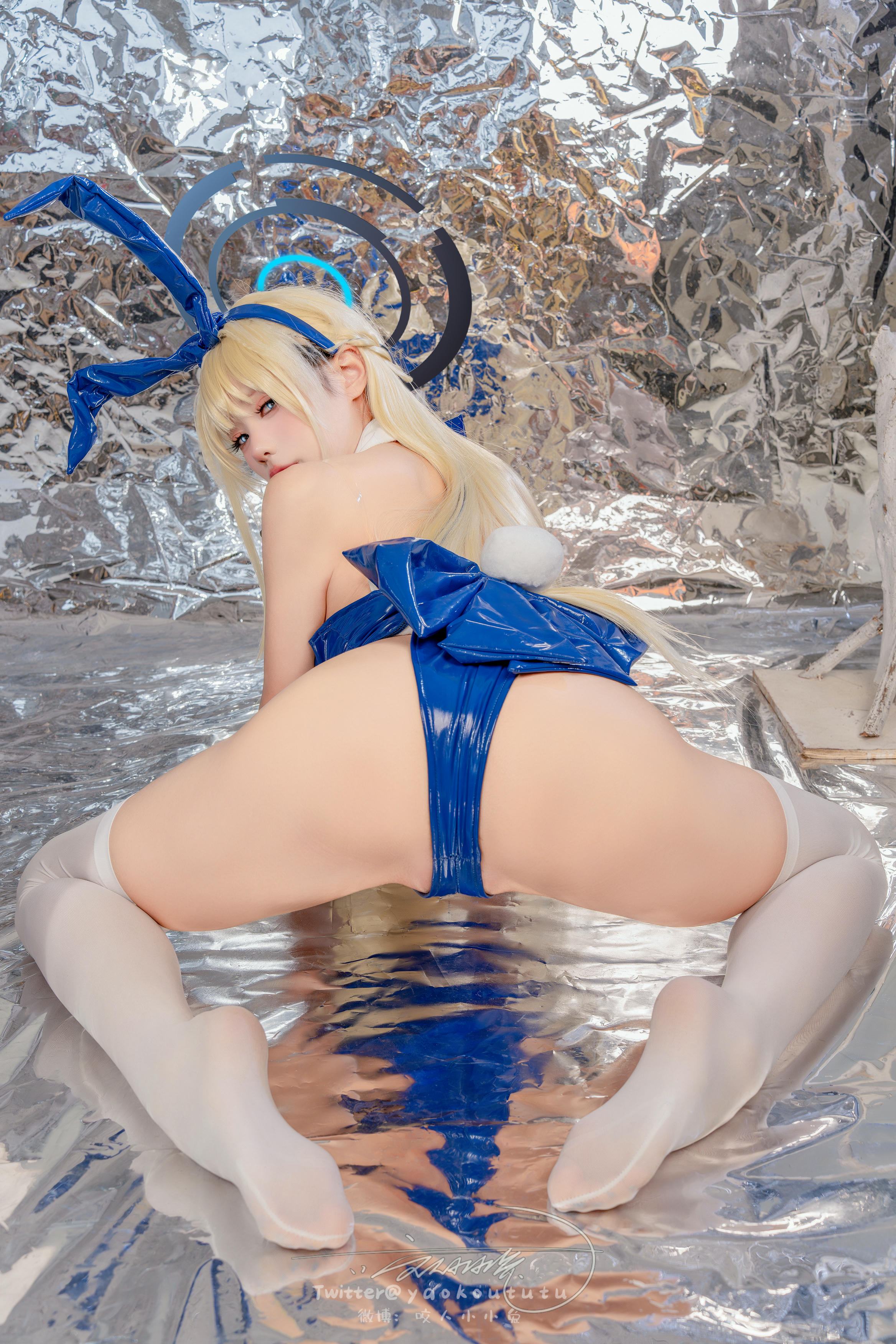 黏黏团子兔 NO.137 咬人小小兔 2402月作品『碧蓝档案-飞鸟马时』叮叮当当 [98P+1V 2.22GB]_第3集