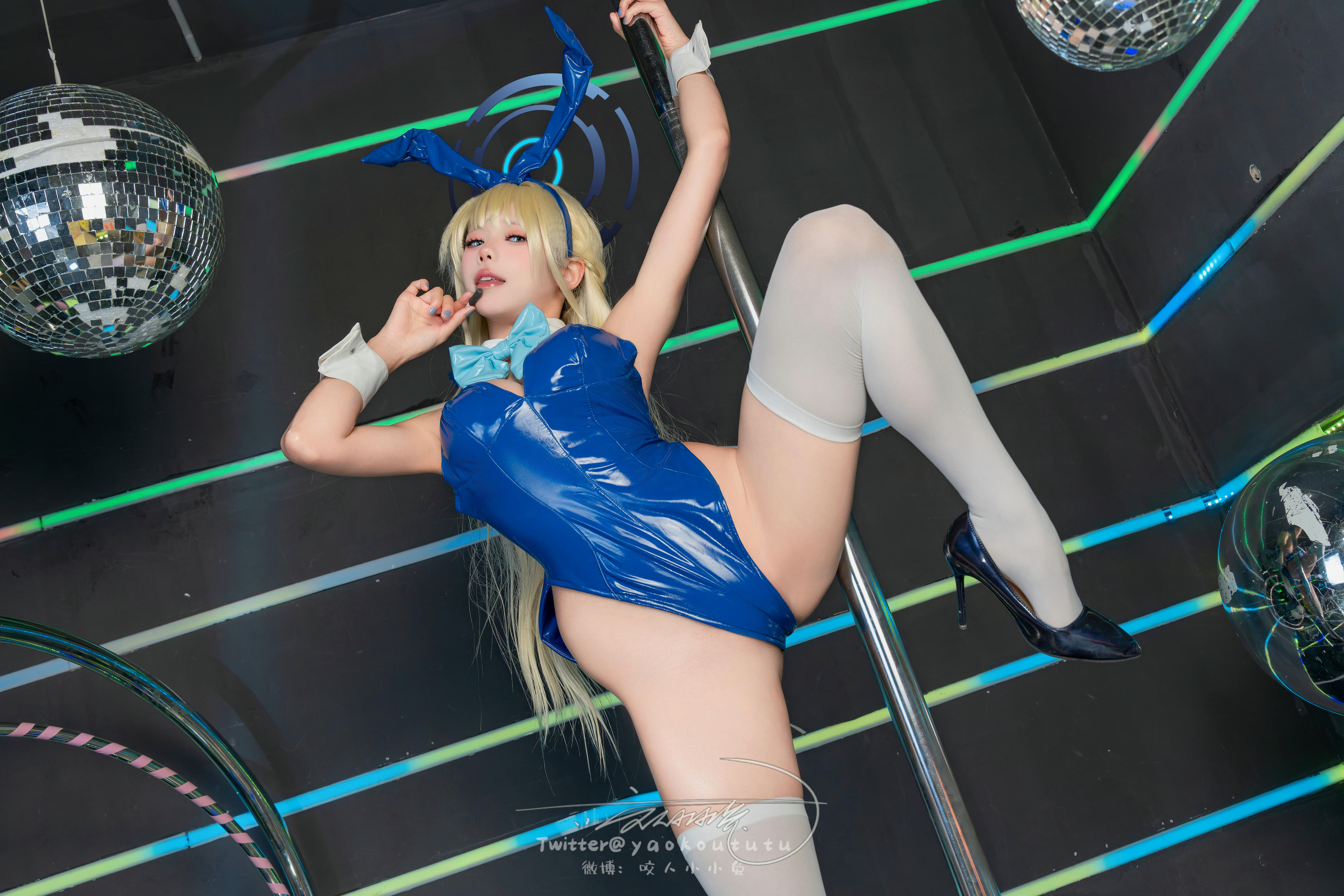 黏黏团子兔 NO.137 咬人小小兔 2402月作品『碧蓝档案-飞鸟马时』叮叮当当 [98P+1V 2.22GB]_第3集