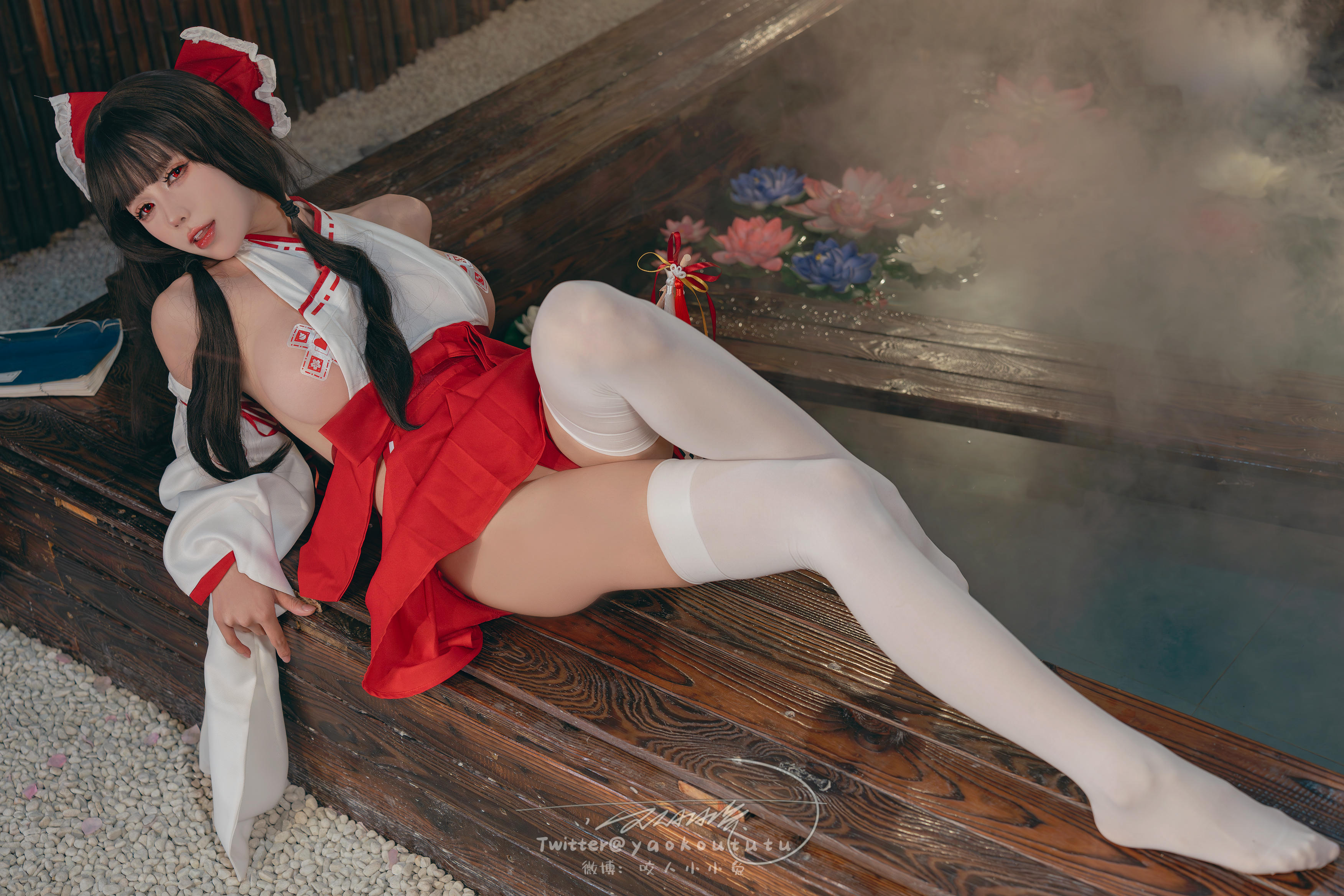 黏黏团子兔 NO.138 咬人小小兔 2402月作品『狐之灵梦』Roly Poly [70P+2V 1.63GB]_第1集