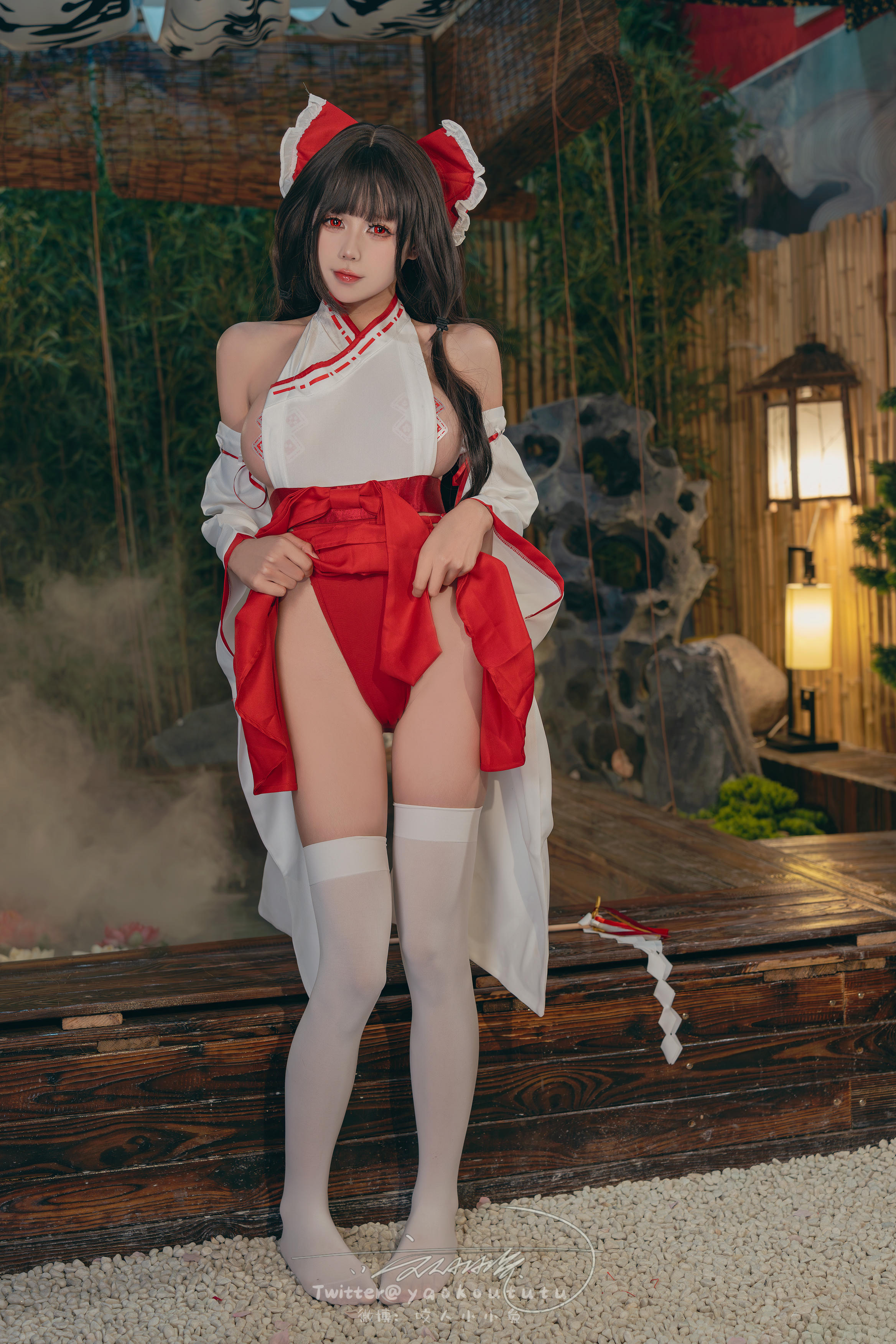 黏黏团子兔 NO.138 咬人小小兔 2402月作品『狐之灵梦』Roly Poly [70P+2V 1.63GB]_第2集