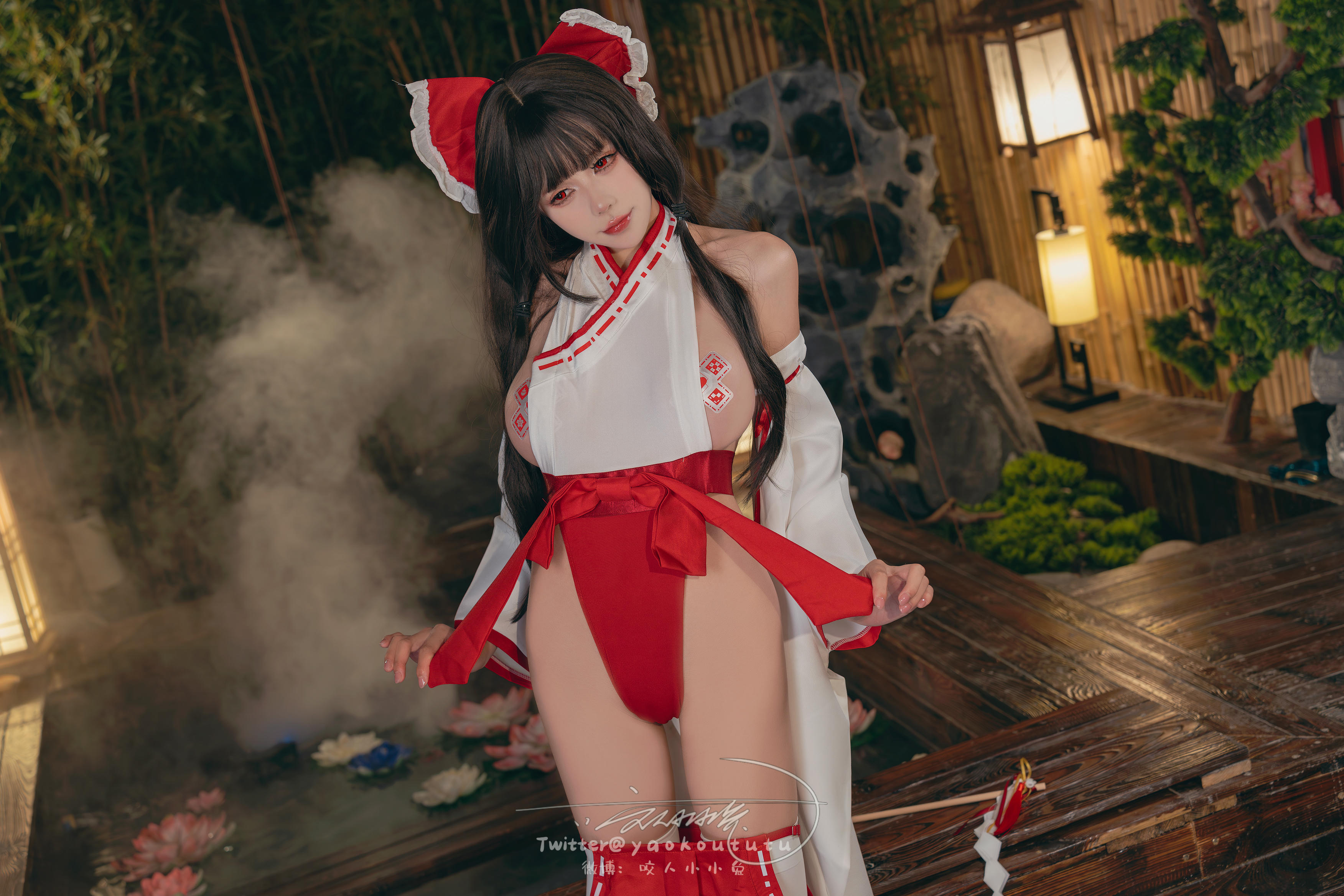 黏黏团子兔 NO.138 咬人小小兔 2402月作品『狐之灵梦』Roly Poly [70P+2V 1.63GB]_第2集