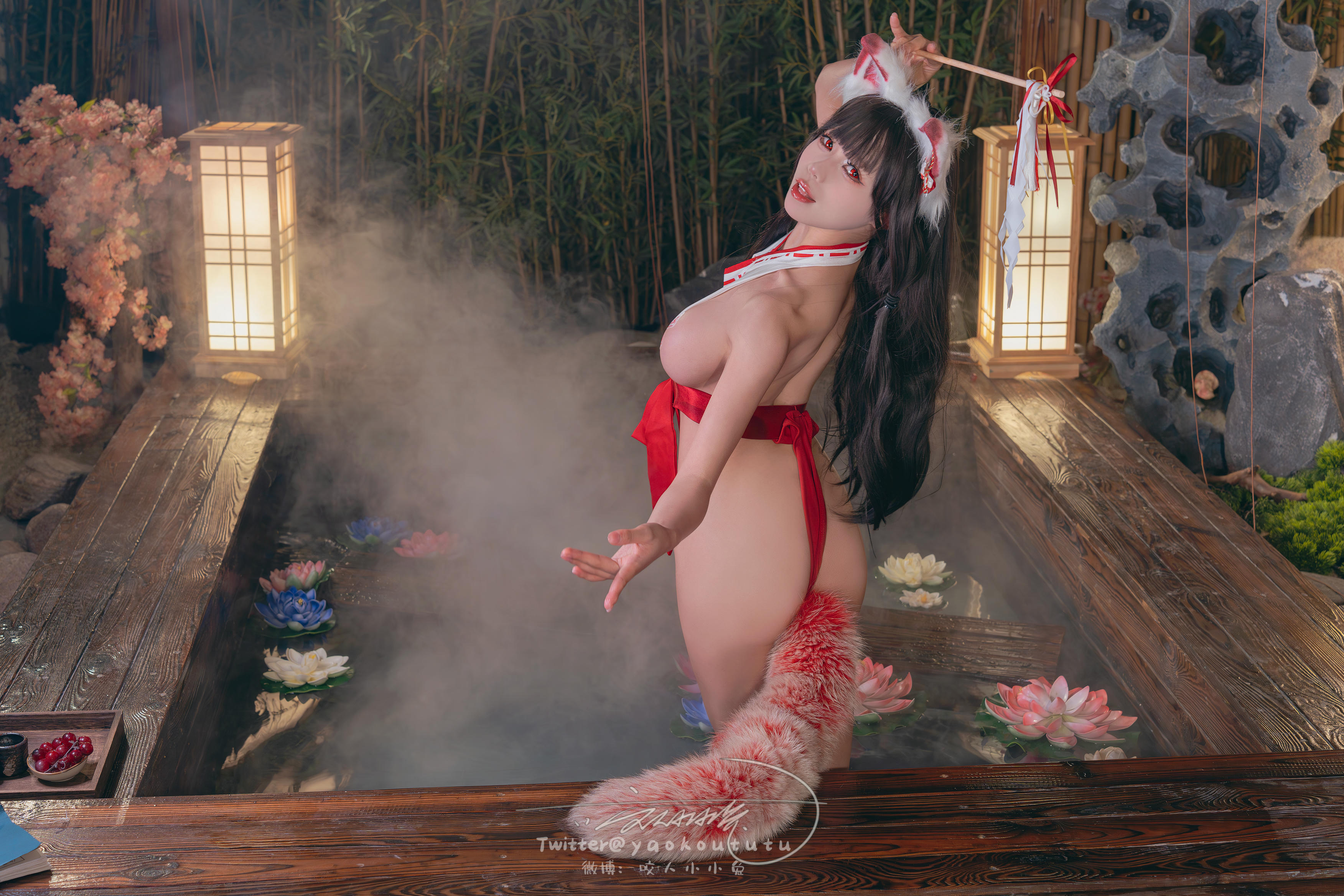 黏黏团子兔 NO.138 咬人小小兔 2402月作品『狐之灵梦』Roly Poly [70P+2V 1.63GB]_第3集