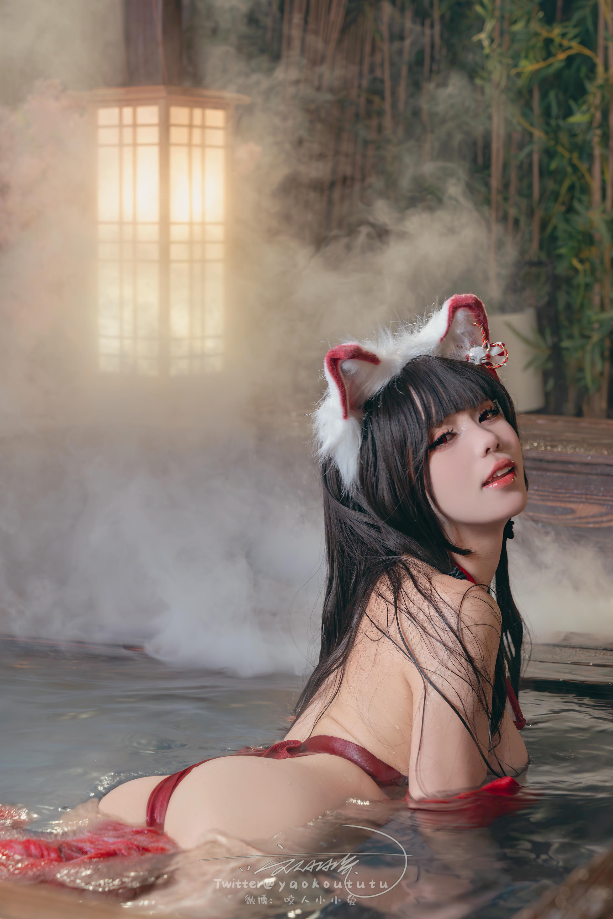 黏黏团子兔 NO.138 咬人小小兔 2402月作品『狐之灵梦』Roly Poly [70P+2V 1.63GB]_第4集