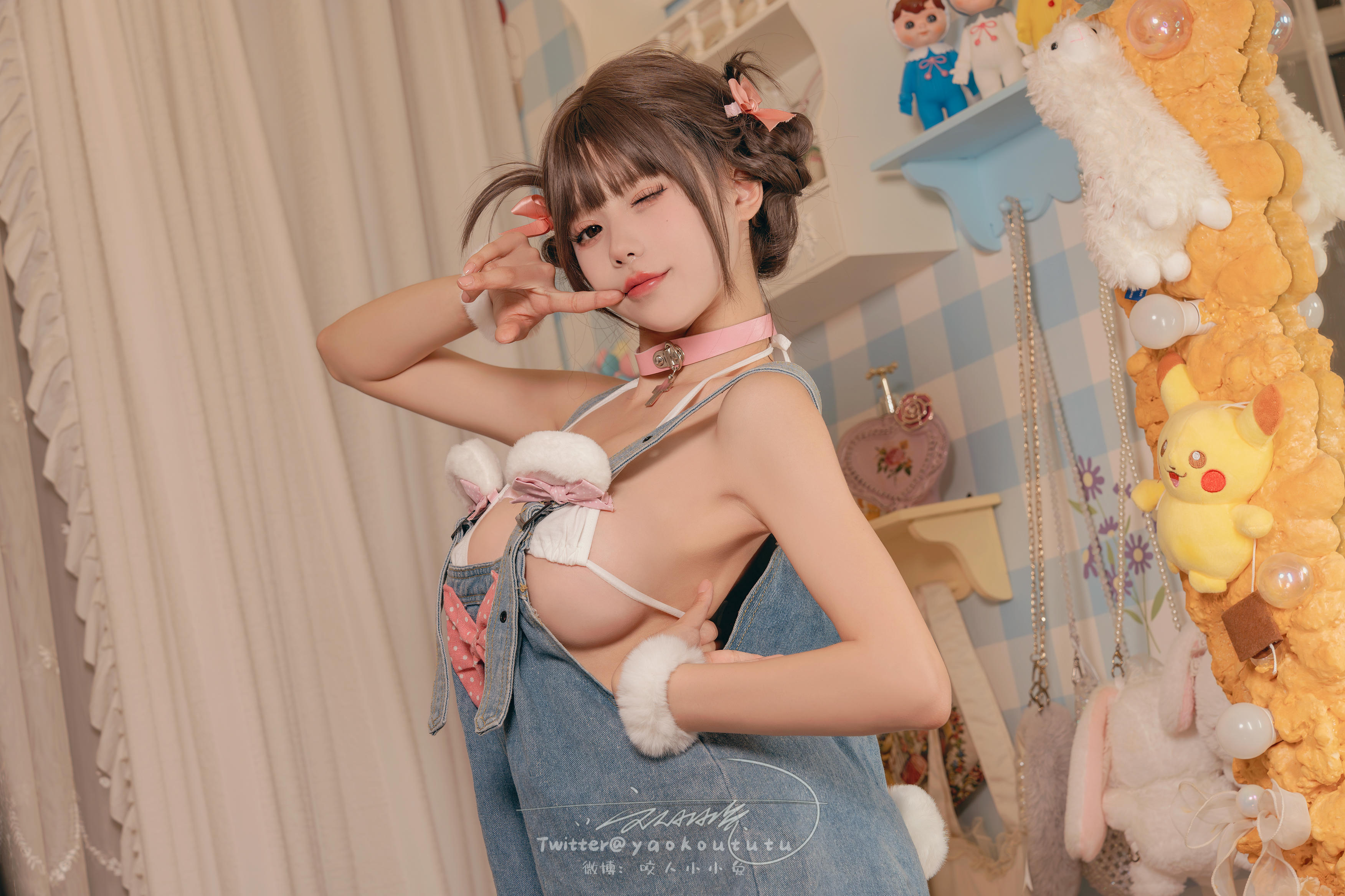 黏黏团子兔 NO.139 咬人小小兔 2402月作品『甜心小狗』恋爱告急 [70P+1V-1.39GB]_第3集