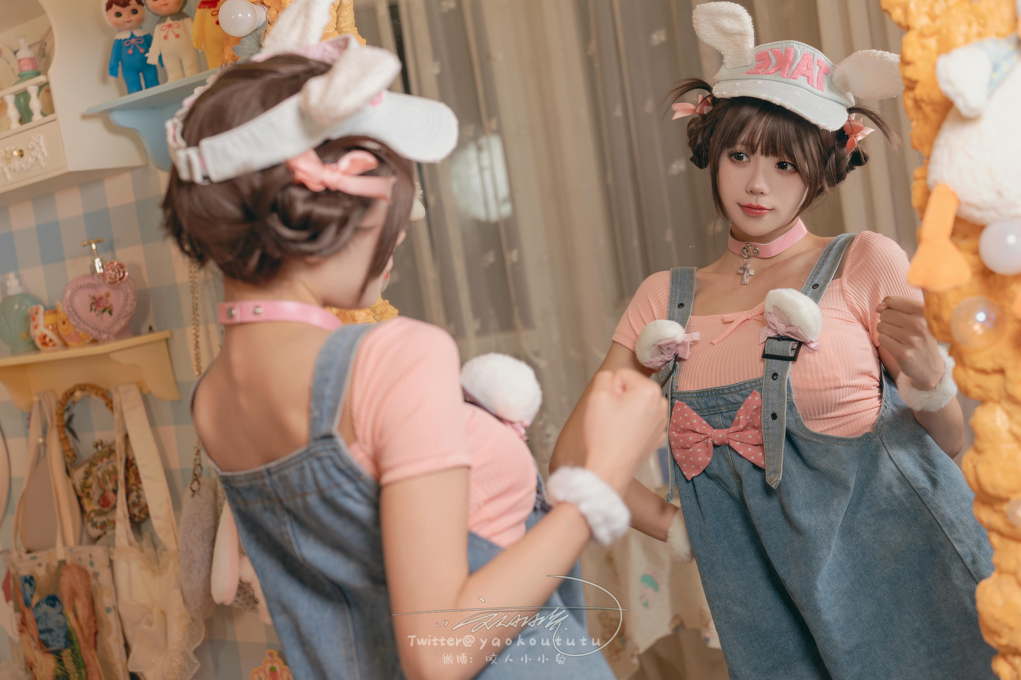 黏黏团子兔 NO.139 咬人小小兔 2402月作品『甜心小狗』恋爱告急 [70P+1V-1.39GB]_第1集