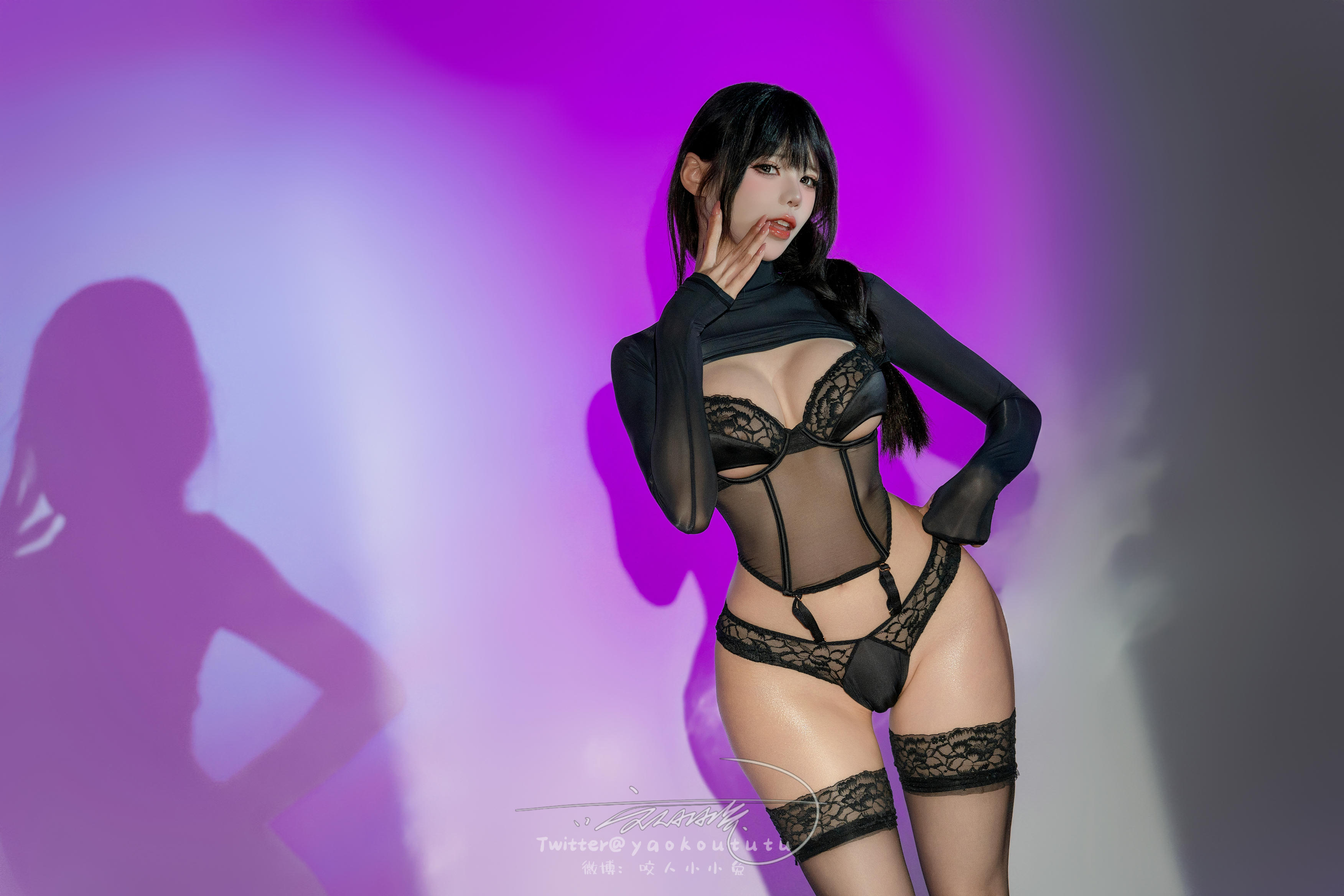 黏黏团子兔 NO.140 咬人小小兔 2402月月票专属特典『浓欲味道』 Rollin [44P+1V-1.01GB]_第1集