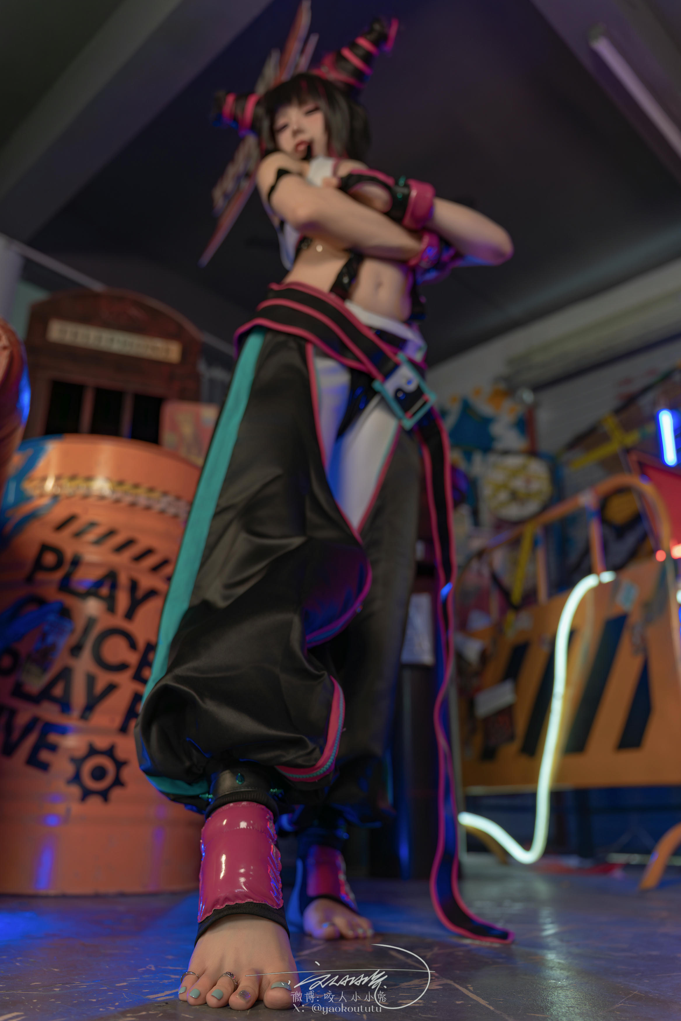 黏黏团子兔 NO.159 咬人小小兔 五月作品『街霸-韩蛛俐』 [81P1V-1.39GB]_第1集