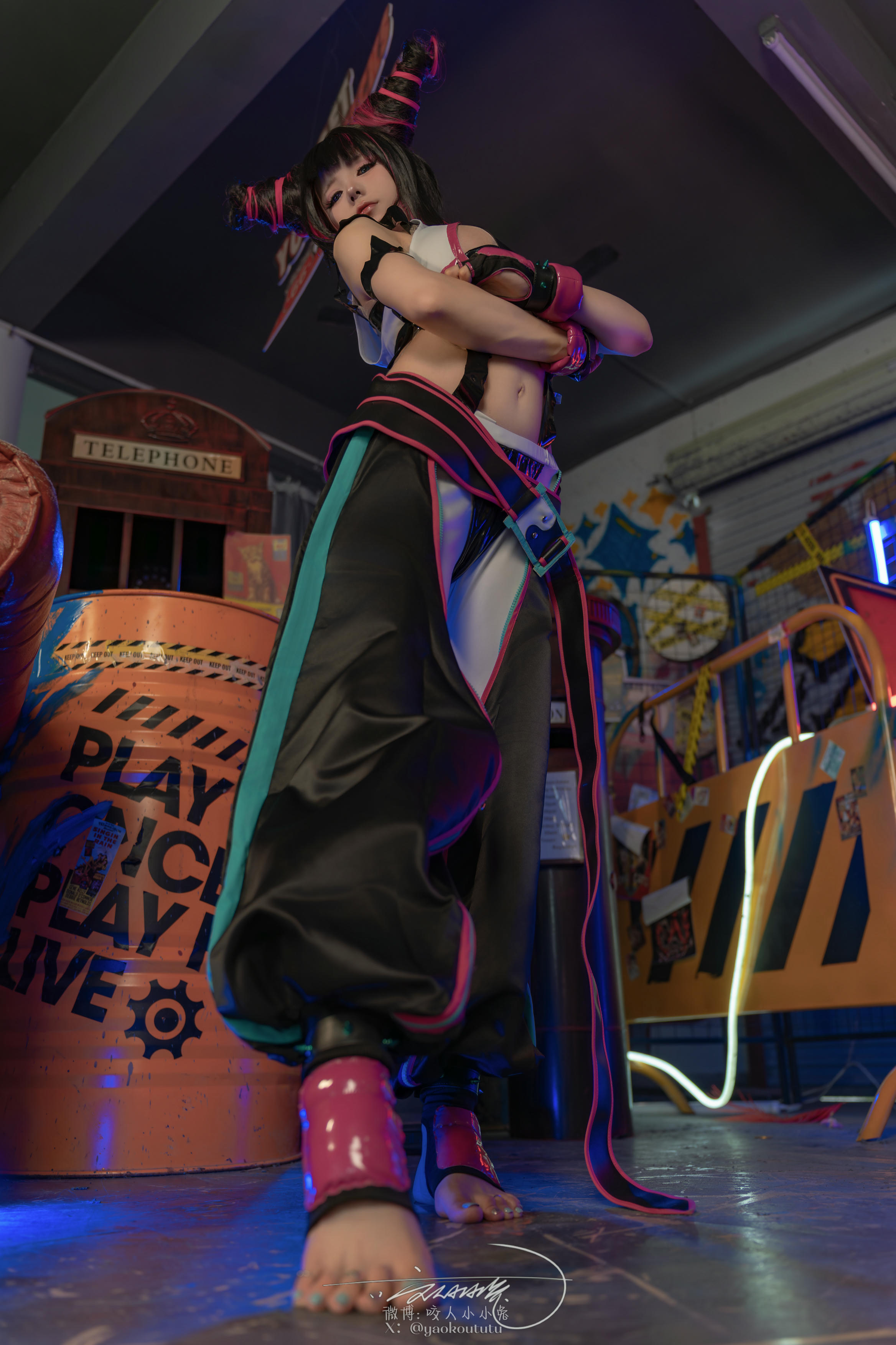 黏黏团子兔 NO.159 咬人小小兔 五月作品『街霸-韩蛛俐』 [81P1V-1.39GB]_第1集