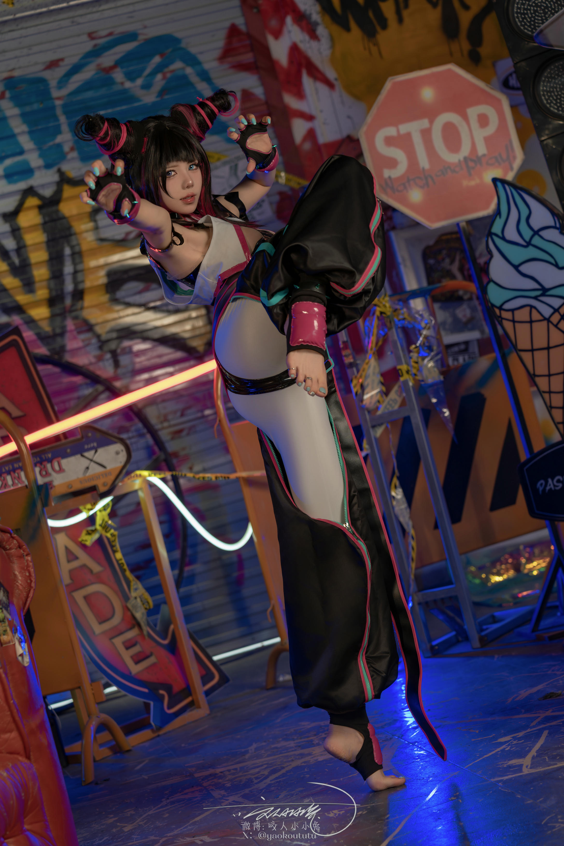 黏黏团子兔 NO.159 咬人小小兔 五月作品『街霸-韩蛛俐』 [81P1V-1.39GB]_第1集