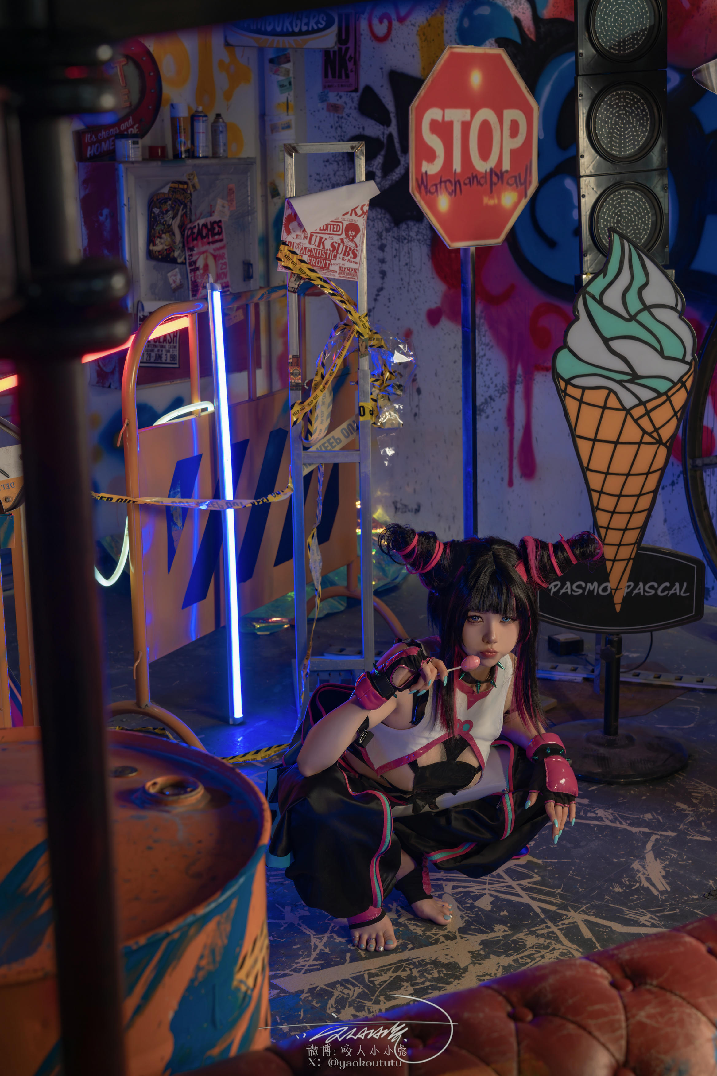 黏黏团子兔 NO.159 咬人小小兔 五月作品『街霸-韩蛛俐』 [81P1V-1.39GB]_第2集