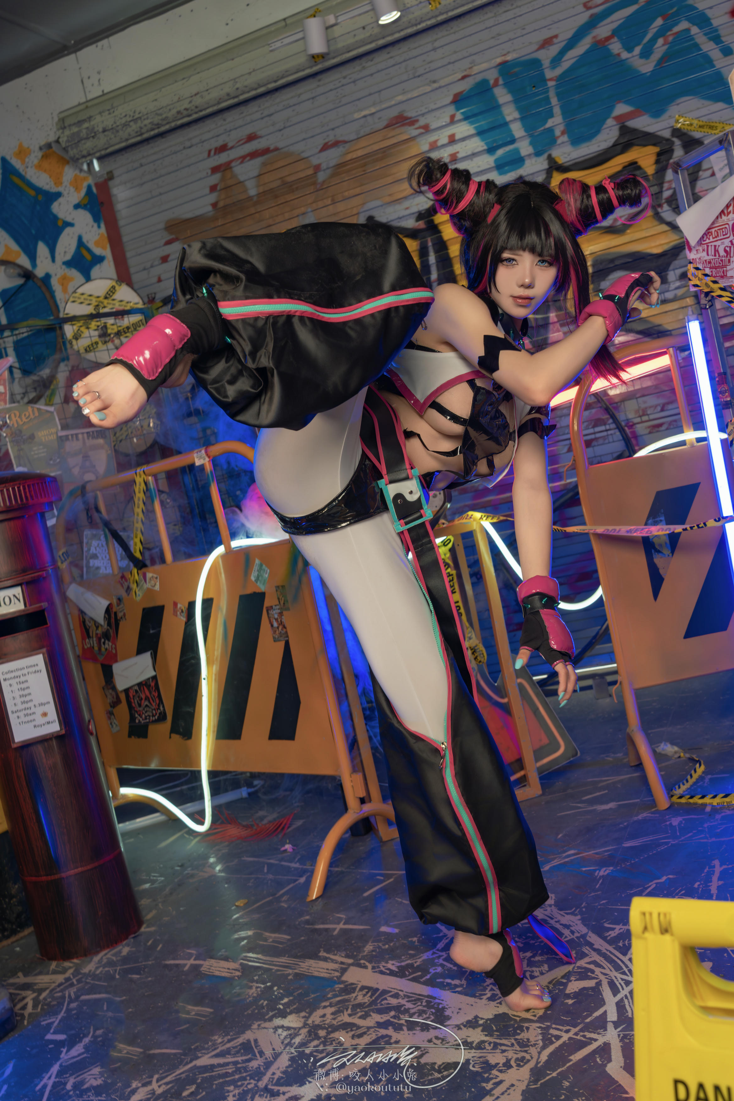 黏黏团子兔 NO.159 咬人小小兔 五月作品『街霸-韩蛛俐』 [81P1V-1.39GB]_第3集