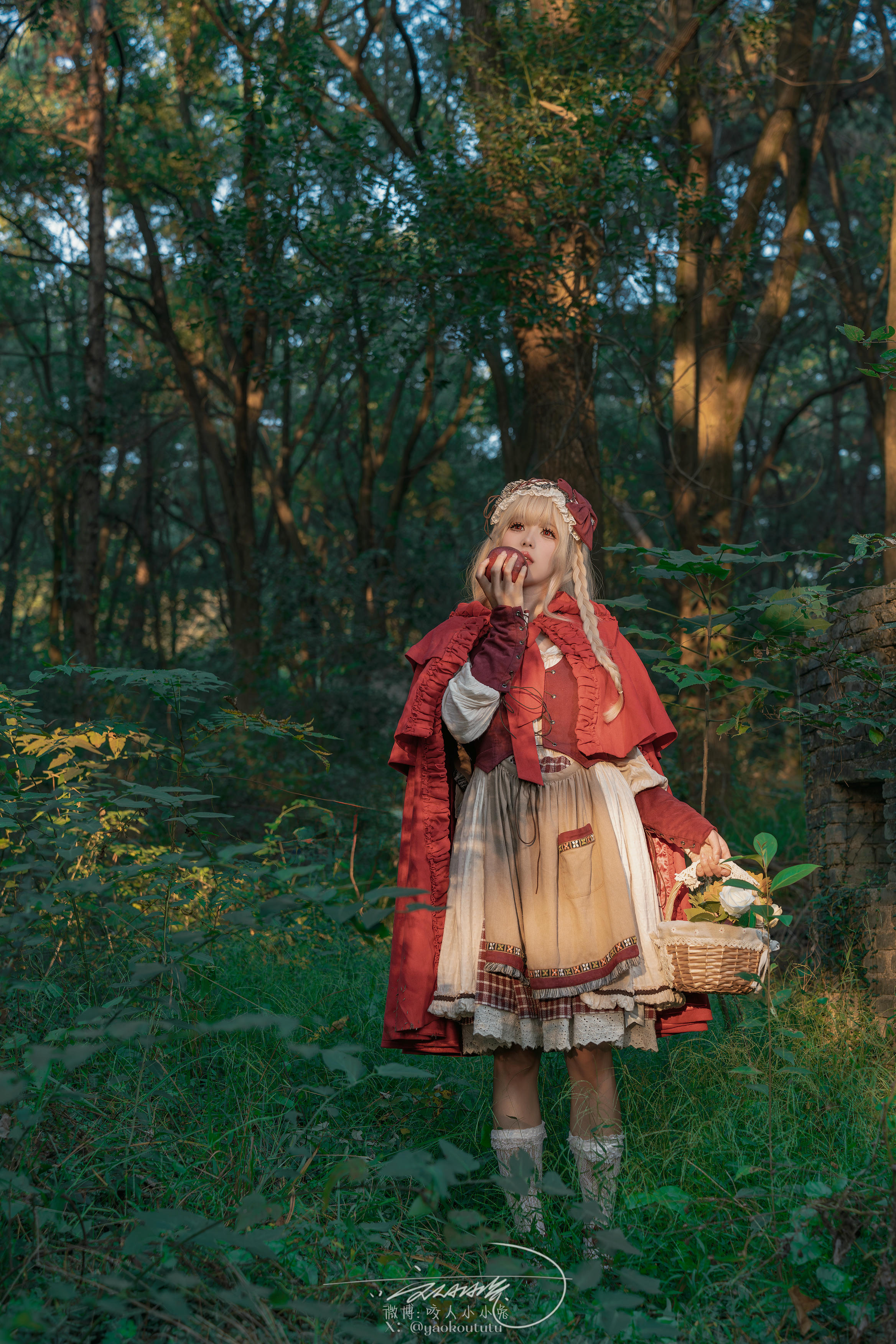 黏黏团子兔 NO.160 咬人小小兔 五月作品『迷途小红帽』 [71P1V-1.31GB]_第1集