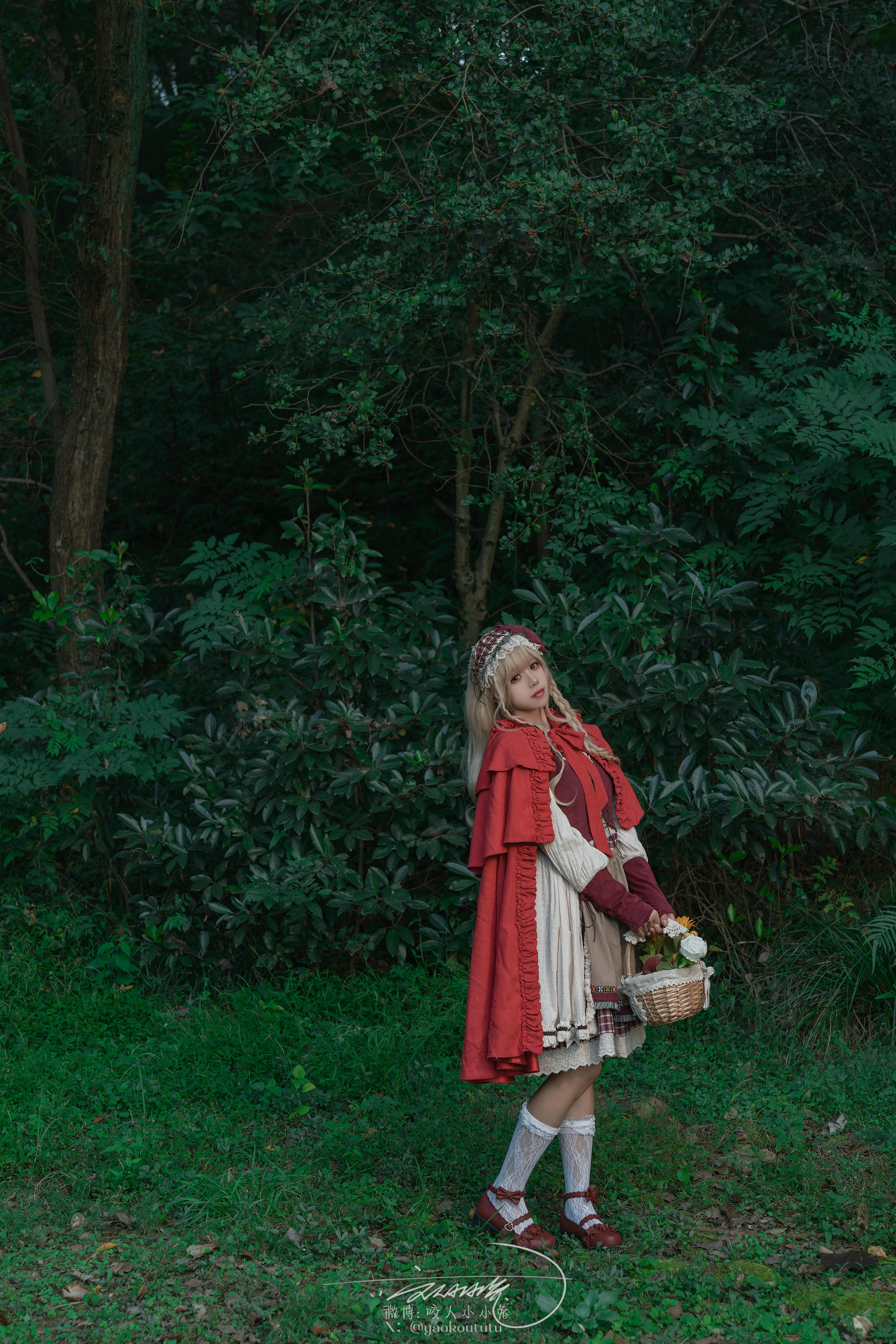 黏黏团子兔 NO.160 咬人小小兔 五月作品『迷途小红帽』 [71P1V-1.31GB]_第1集