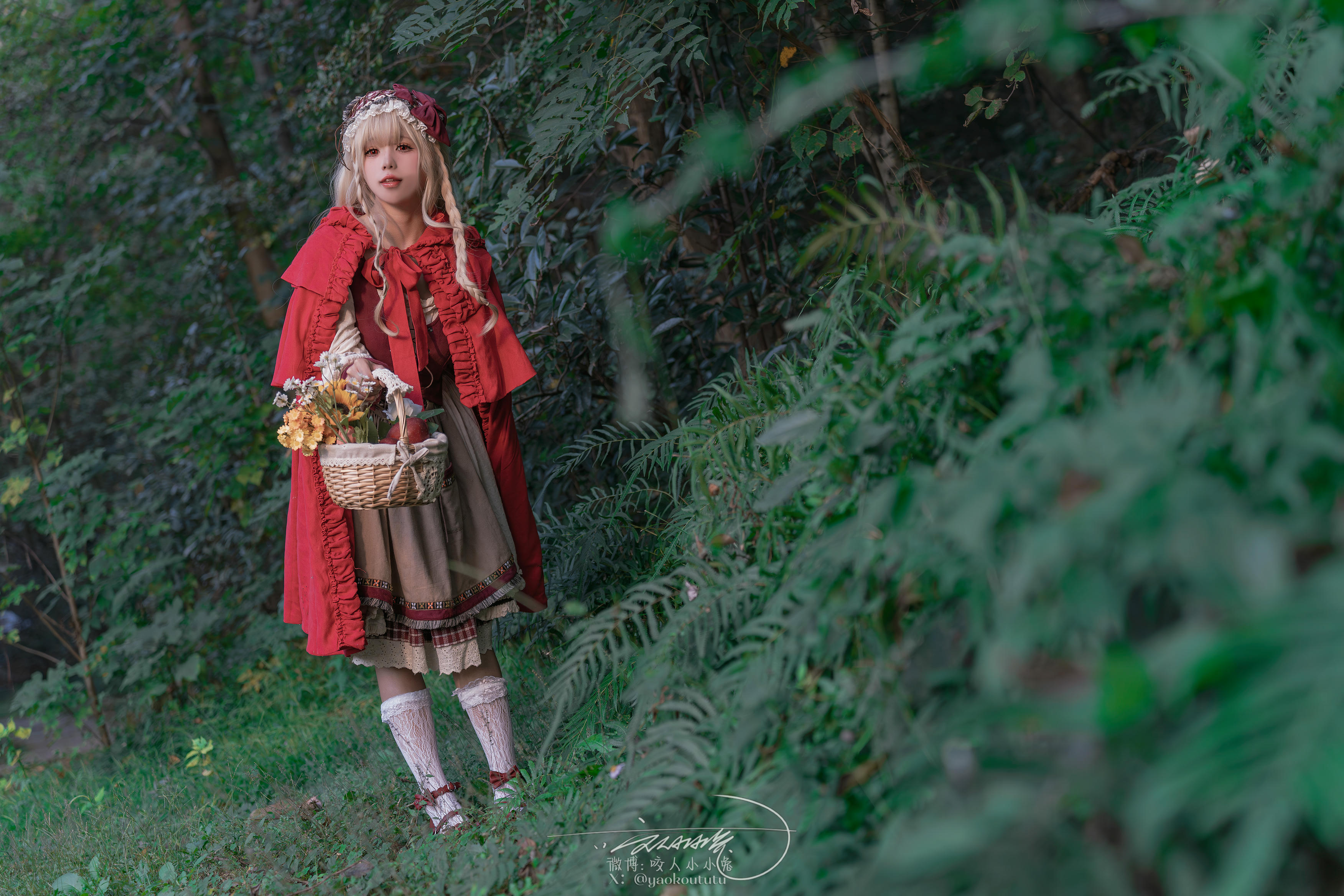 黏黏团子兔 NO.160 咬人小小兔 五月作品『迷途小红帽』 [71P1V-1.31GB]_第2集